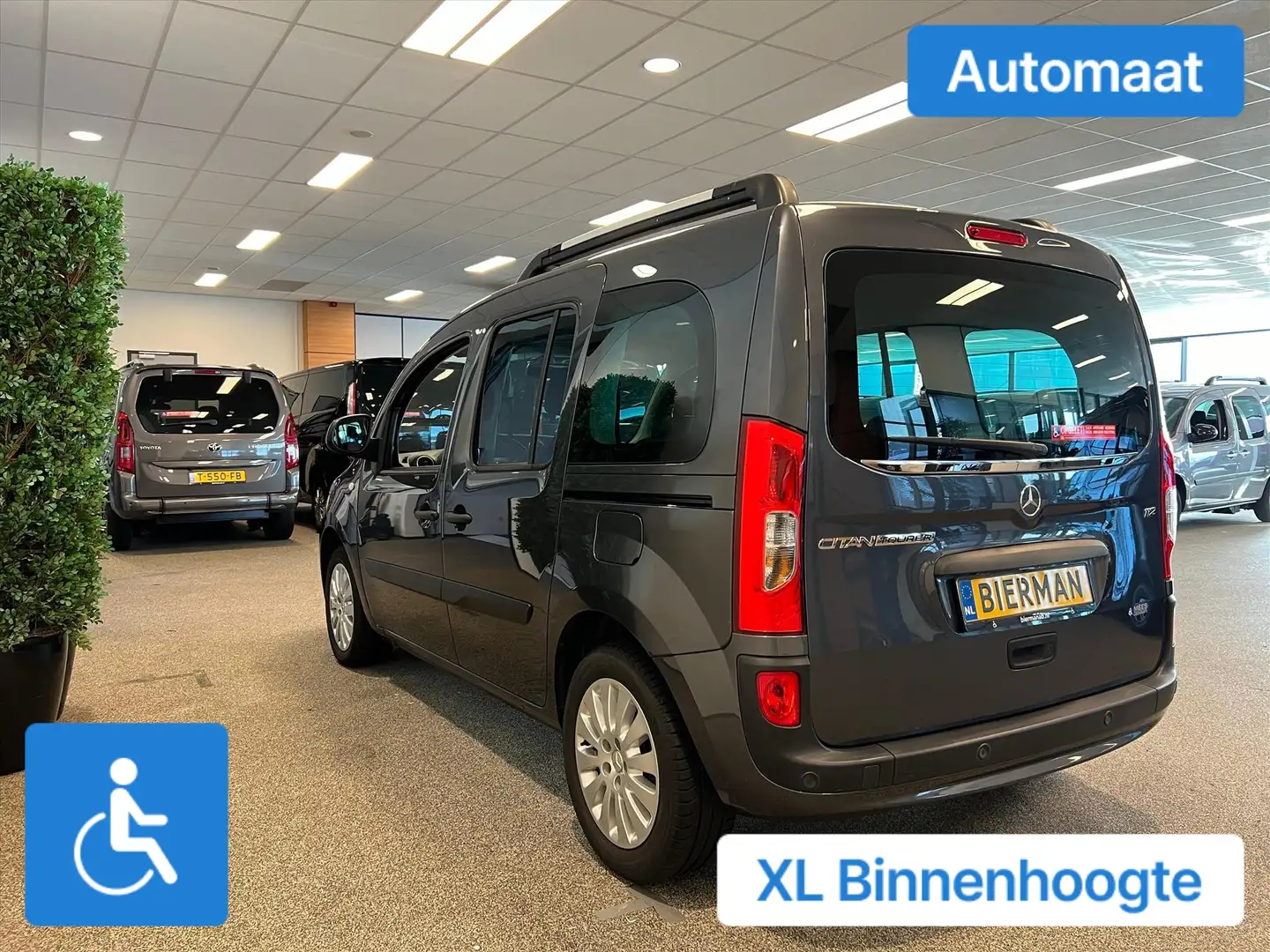 Mercedes-Benz Citan Rolstoelauto Automaat XXL-Ombouw 150cm Grijs - 2