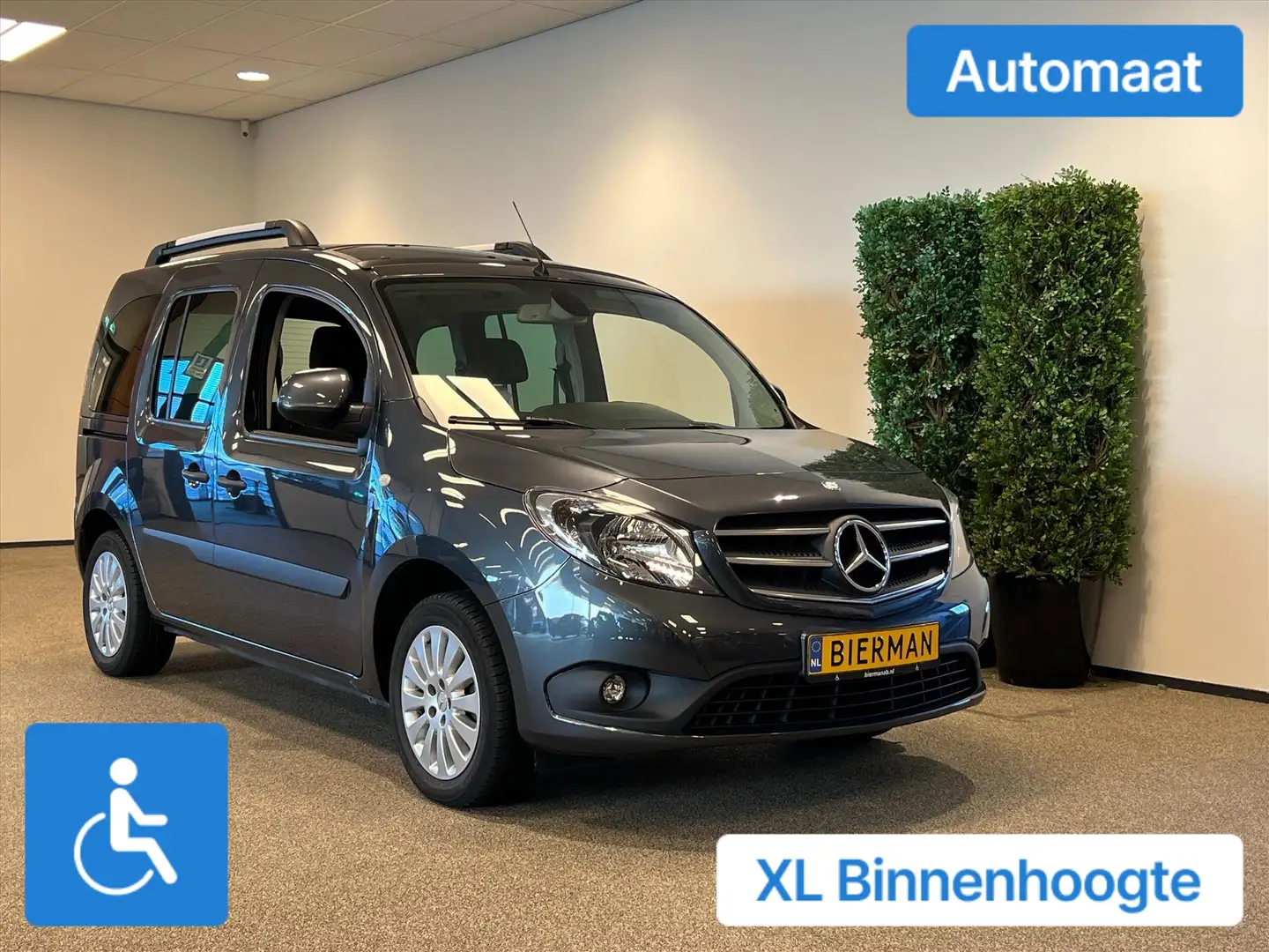 Mercedes-Benz Citan Rolstoelauto Automaat XXL-Ombouw 150cm Grijs - 1
