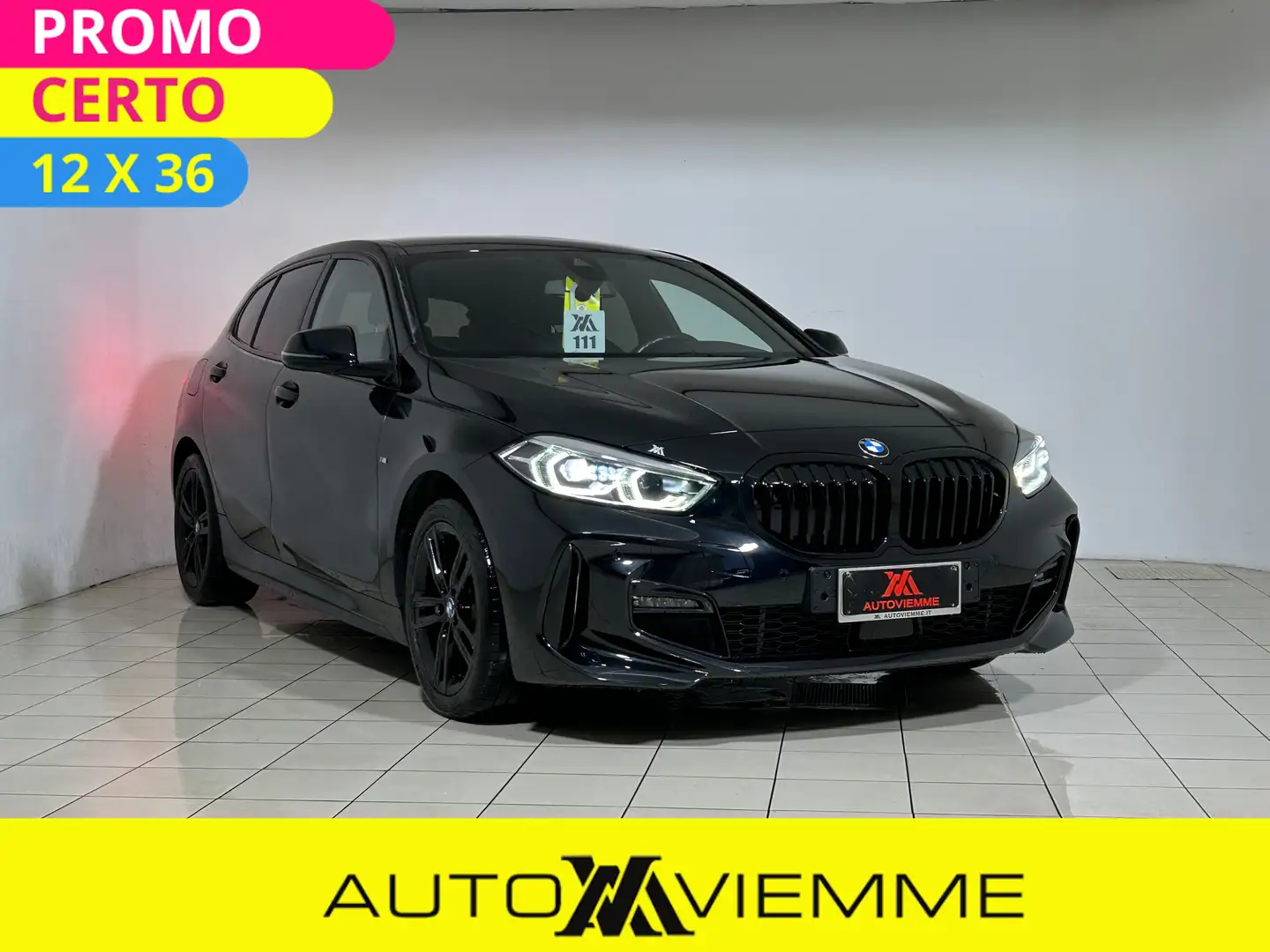 BMW 118 i M-sport cambio automatico Noir - 1