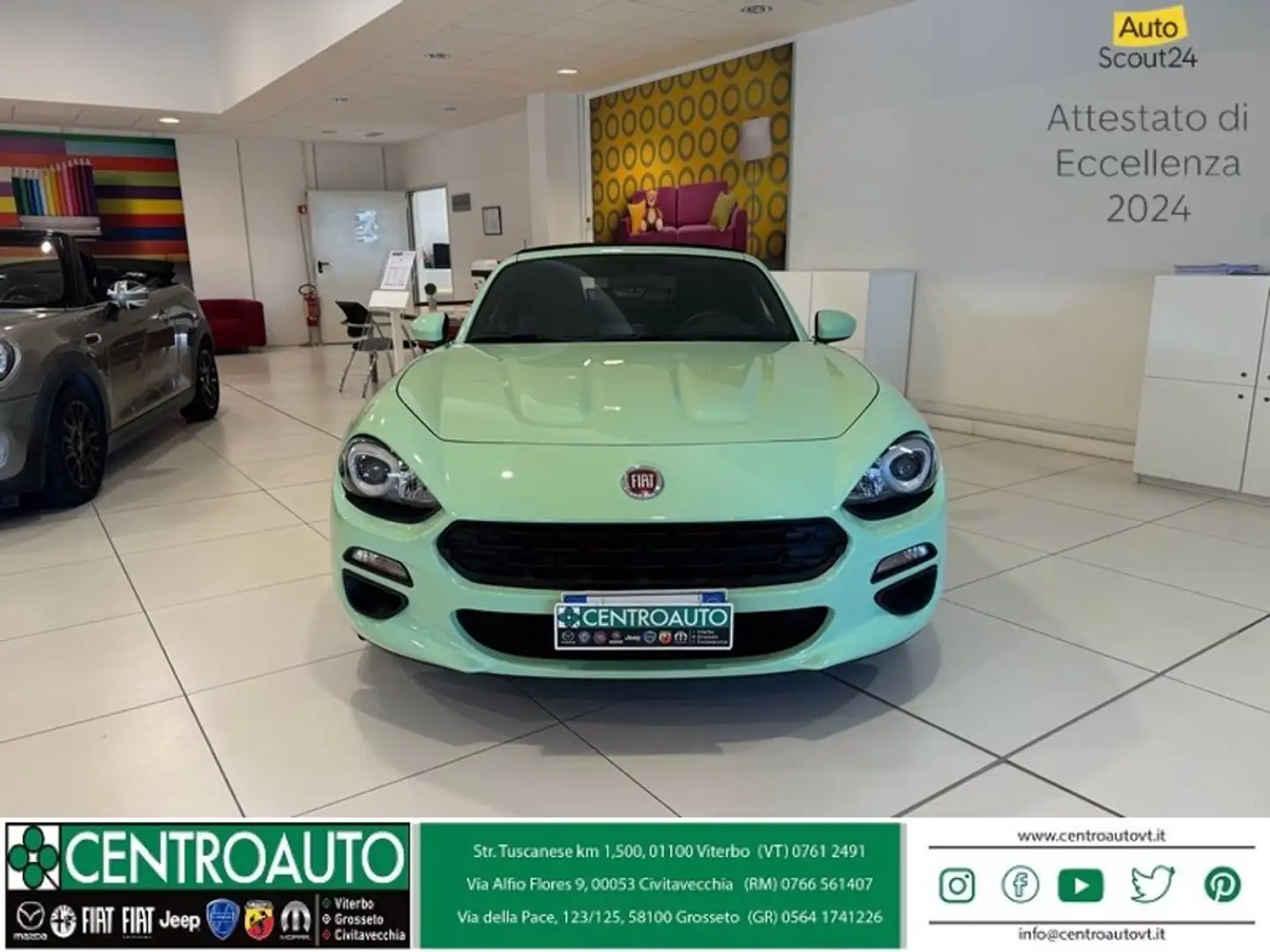 Fiat 124 Spider 1.4 m-air Verde - 2