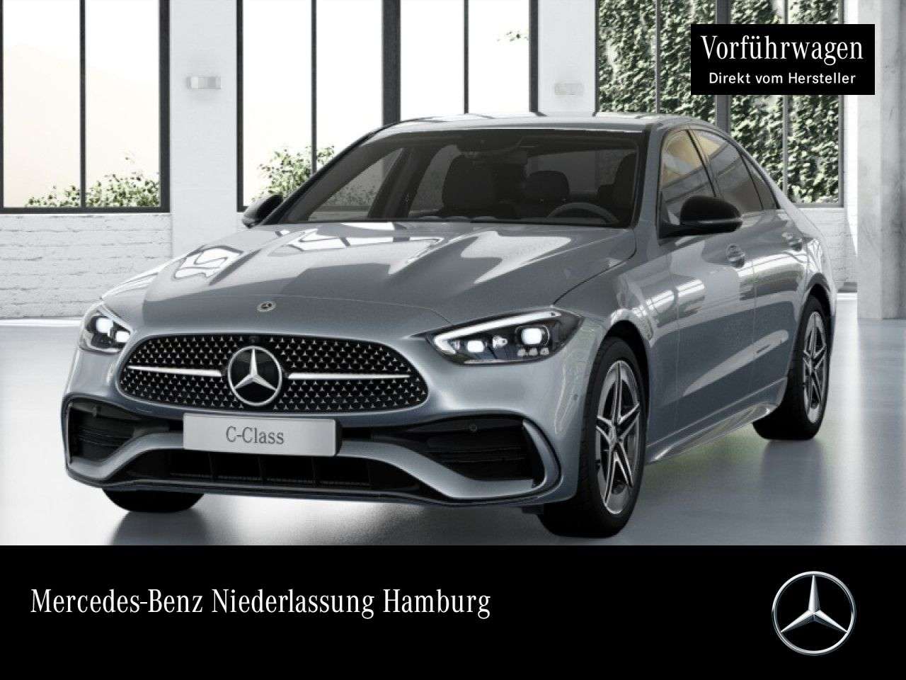 Mercedes-Benz C 200 — Mercedes-Benz C 200 AMG+NIGHT+360+BURMESTER+TOTW+KEYLESS+9G