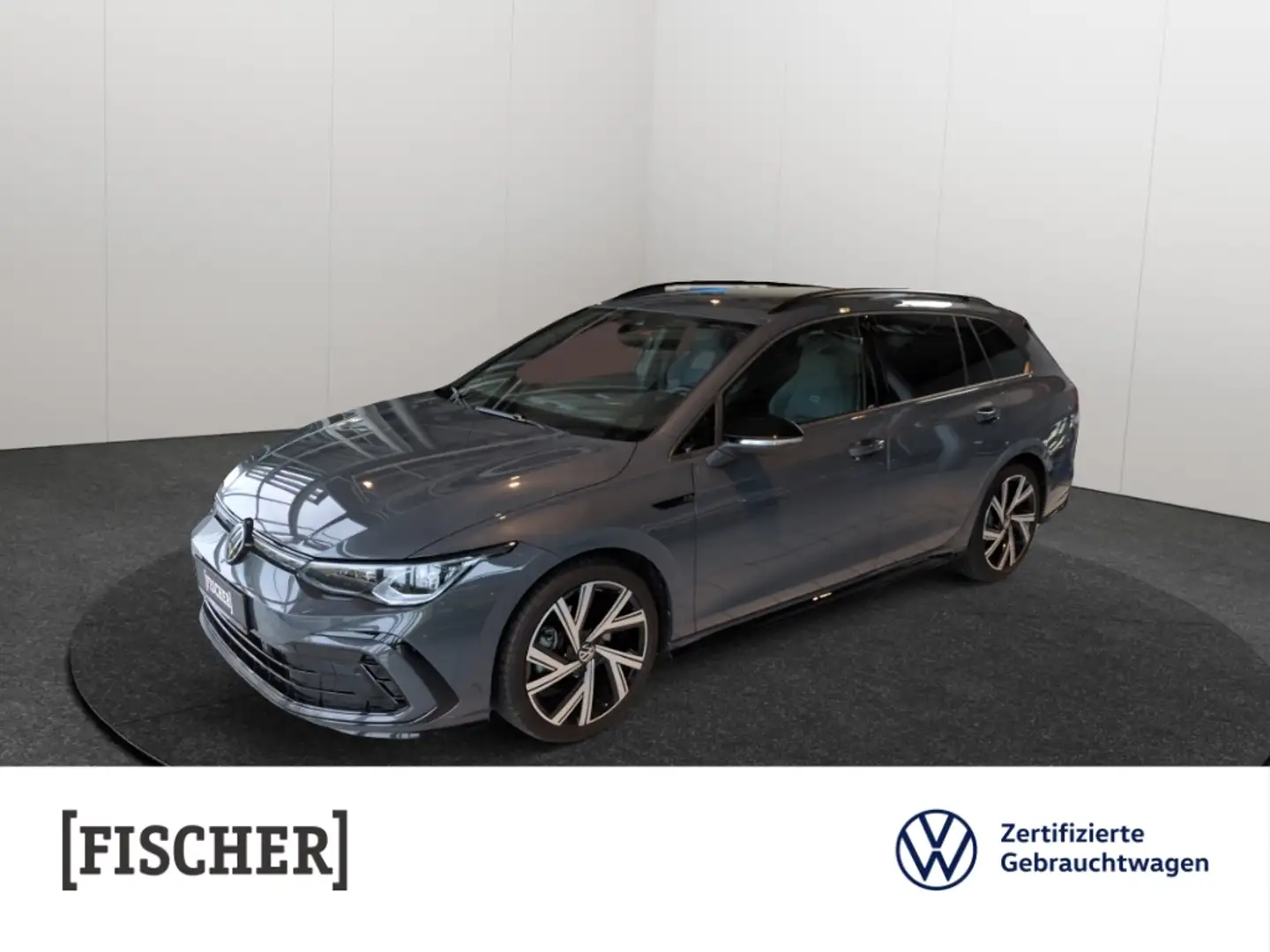 Volkswagen Golf Variant VIII 2.0TSI DSG R-Line Matrix Navi SHZ Rear View A Grau - 1