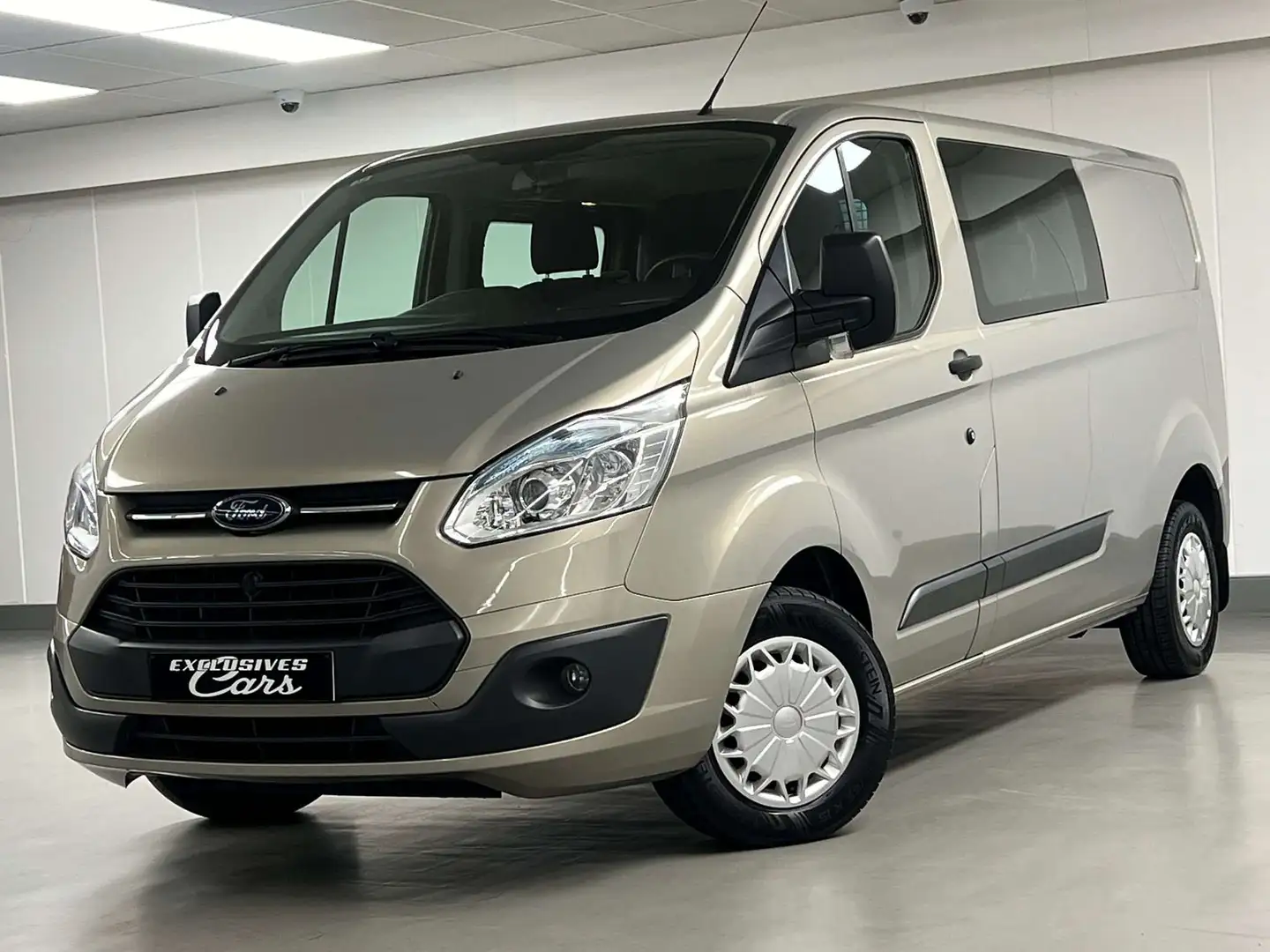 Ford Transit Custom 2.2 TDCI 100 CV 5 PLACES DOUBLE CABINE UTILITAIRE Beige - 1