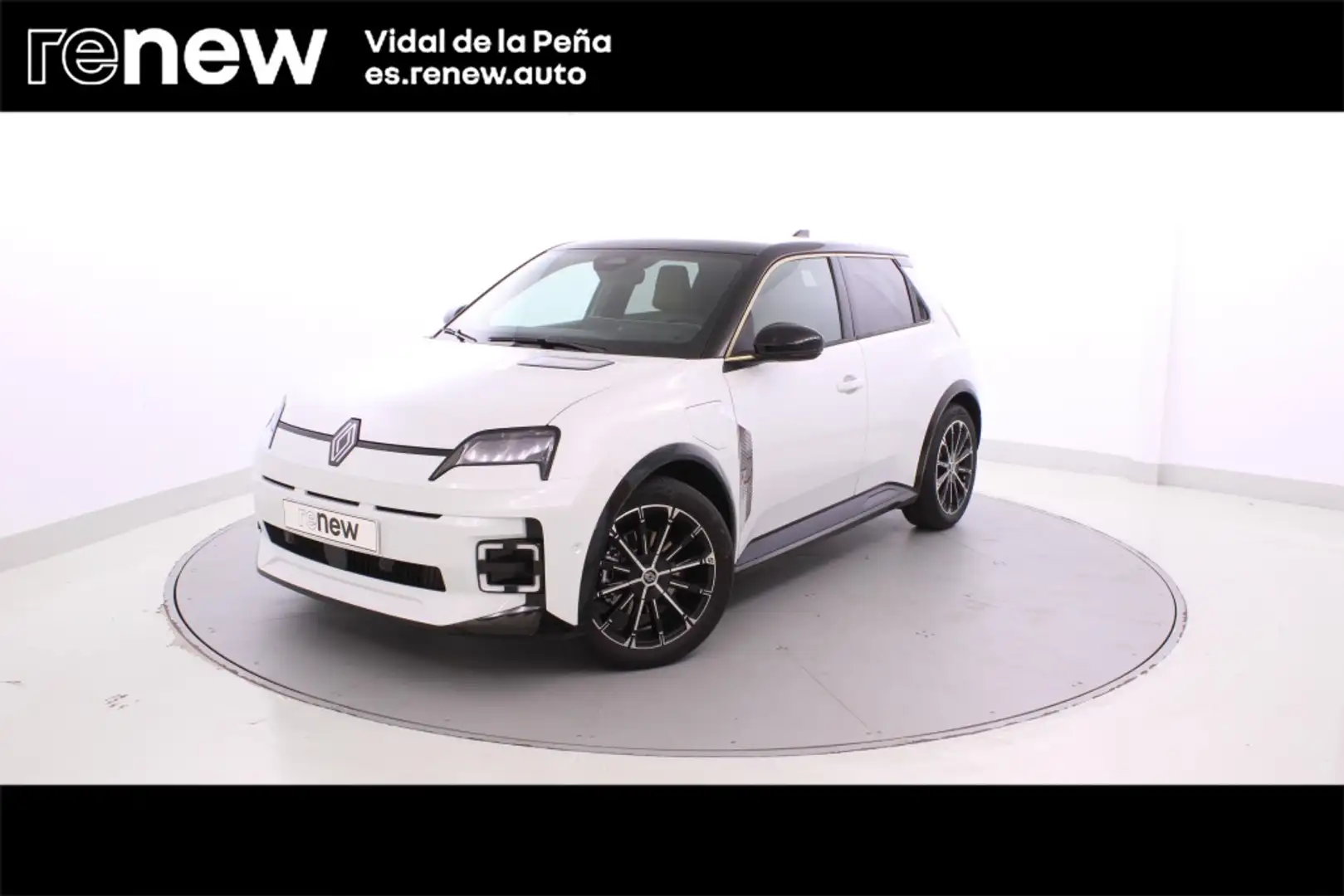 Renault R 5 E-Tech Iconic cinq autonomía confort 110 kW Blanc - 1