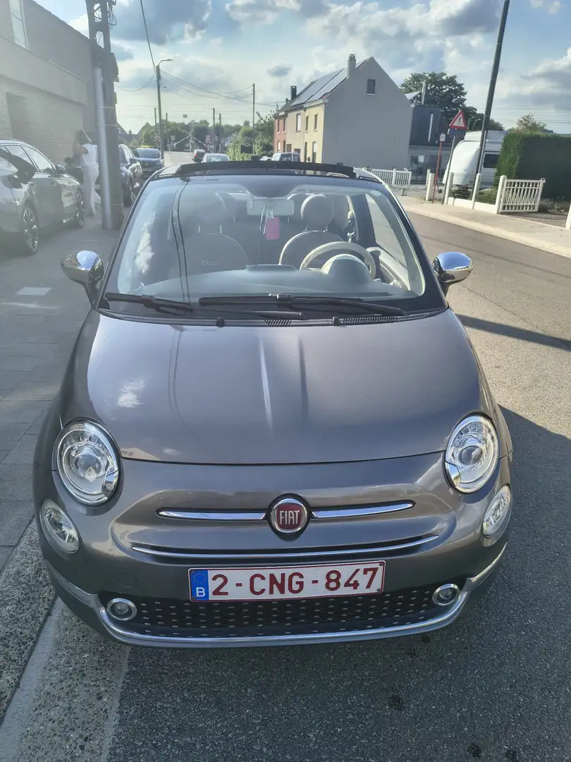 Fiat 500C 500 C 1.2 8V Dualogic Lounge Grijs - 2