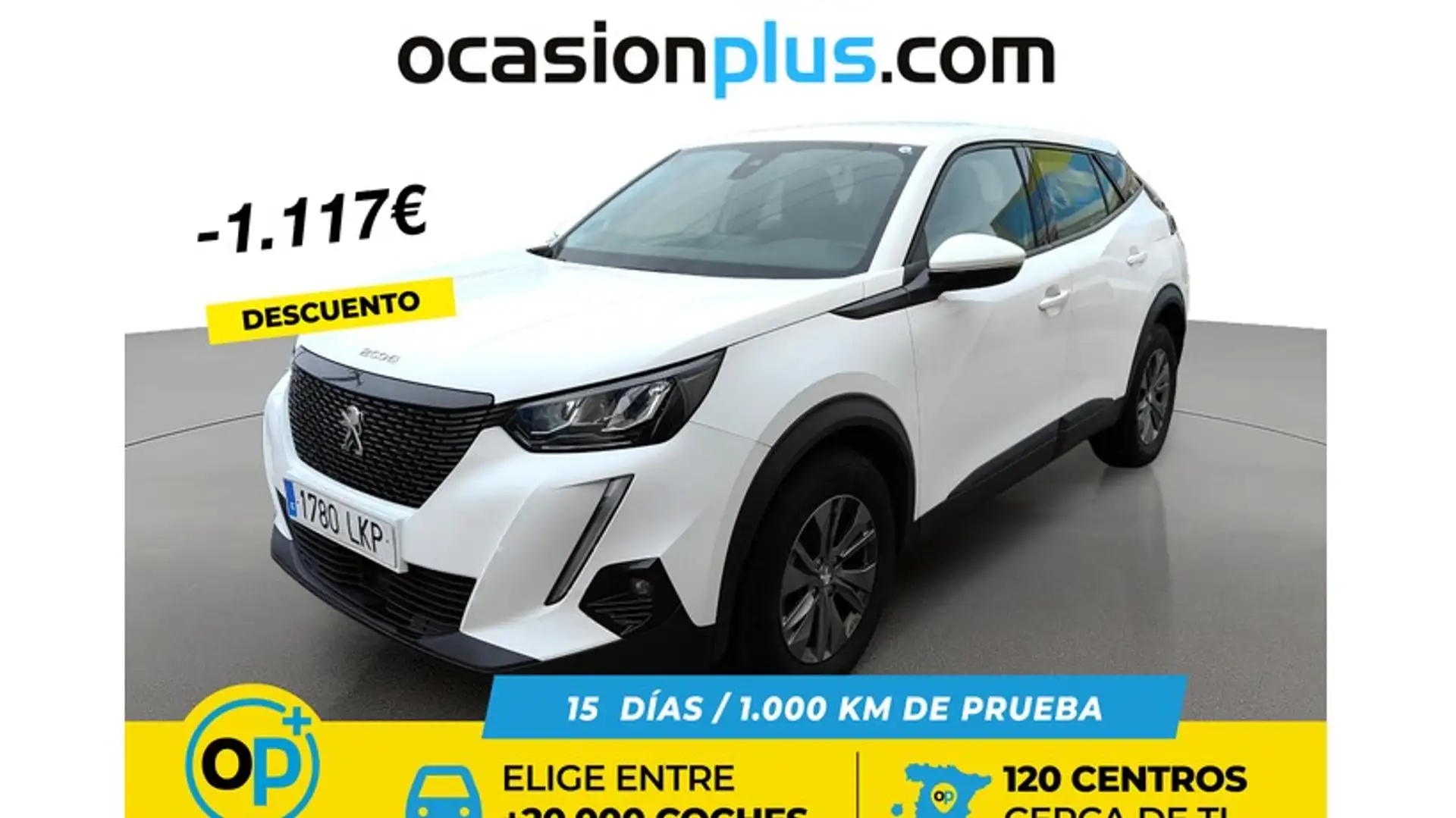 Peugeot 2008 1.2 PureTech S&S Active 100 Weiß - 1