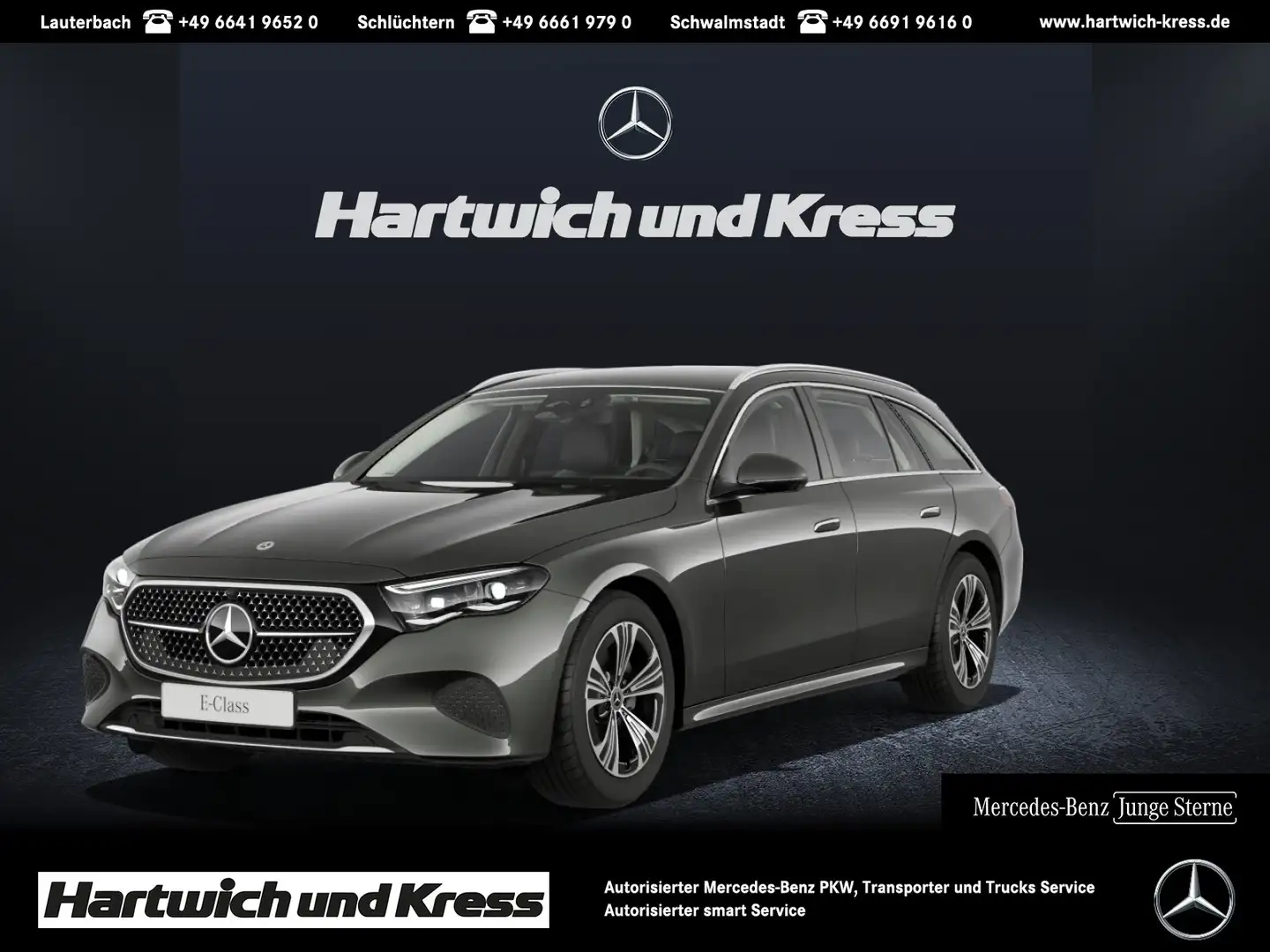 Mercedes-Benz E 200 E 200 Avantgarde Advanced Plus+360°Kamera+Digital-Light+ Grijs - 1