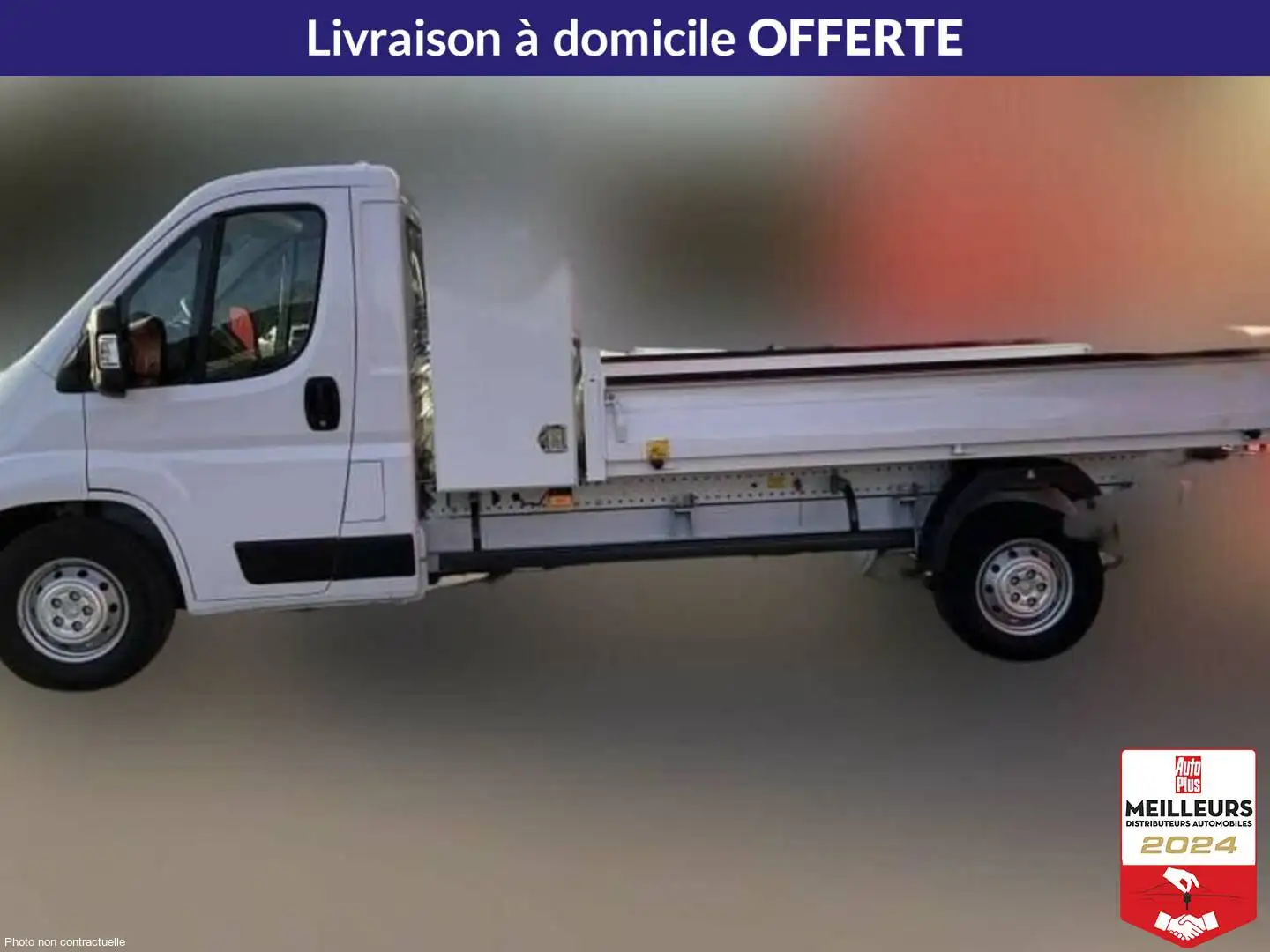 Peugeot Boxer BOXER CC 3.5 T L3 MAXI HD 140 S S BVM6 Blanc - 2
