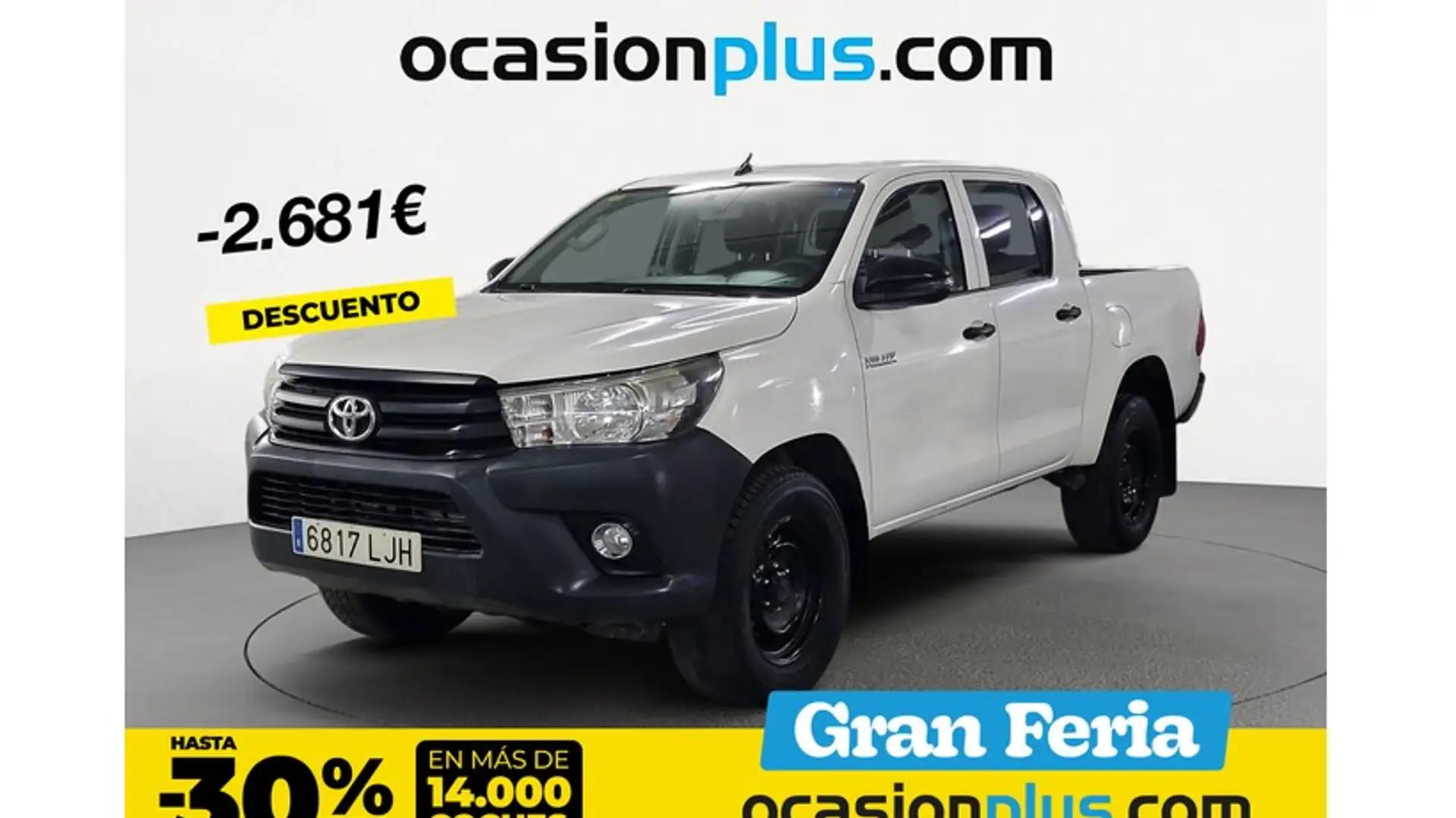 Toyota Hilux Cabina Doble GX Blanco - 1