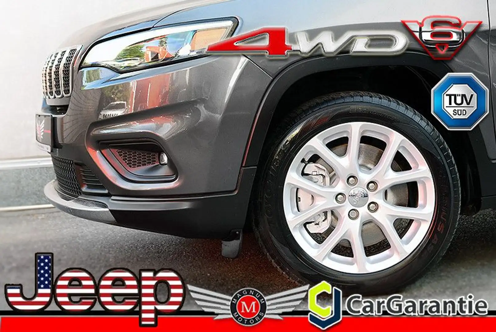 Jeep Cherokee CHEROCKEE 3.2 V6 LIMITED 4WD *Aut.*Leder*R-Cam* - 1