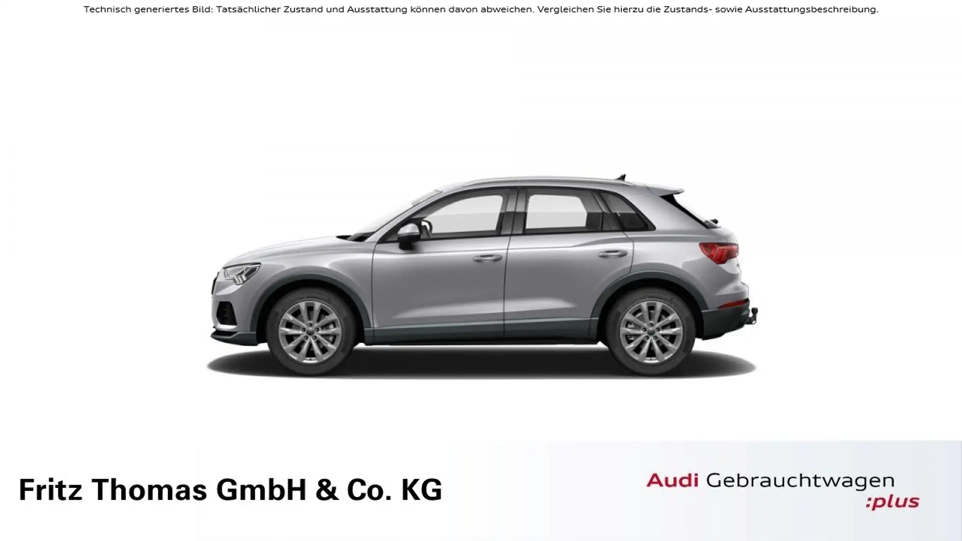Audi Q3 35 TFSI S tronic LED Navi SpSi SHZ APS AHK Klima Silber - 1