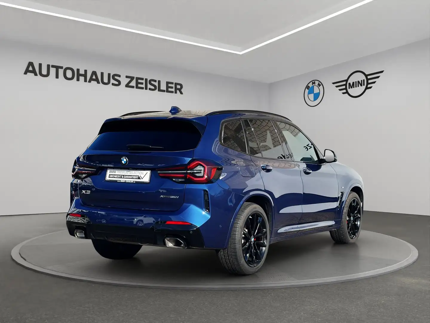 BMW X3 xDrive30i M SPORTPAKET UPE 93.000,-- Bleu - 2