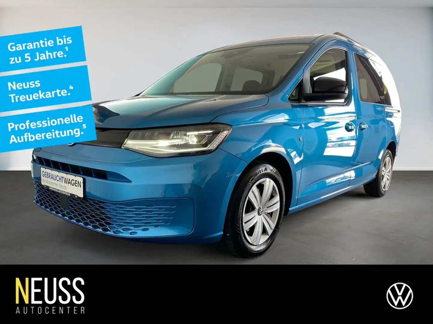 Volkswagen Caddy Maxi 2.0 TDI DSG California +PANO+STHZ+AHK Bleu - 1