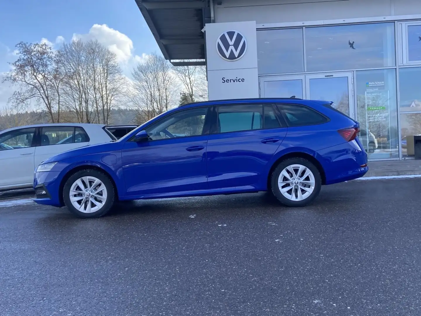 Skoda Octavia Combi iV 1.4 TSI DSG NAVI-COLUMBUS+LED+S Blau - 2