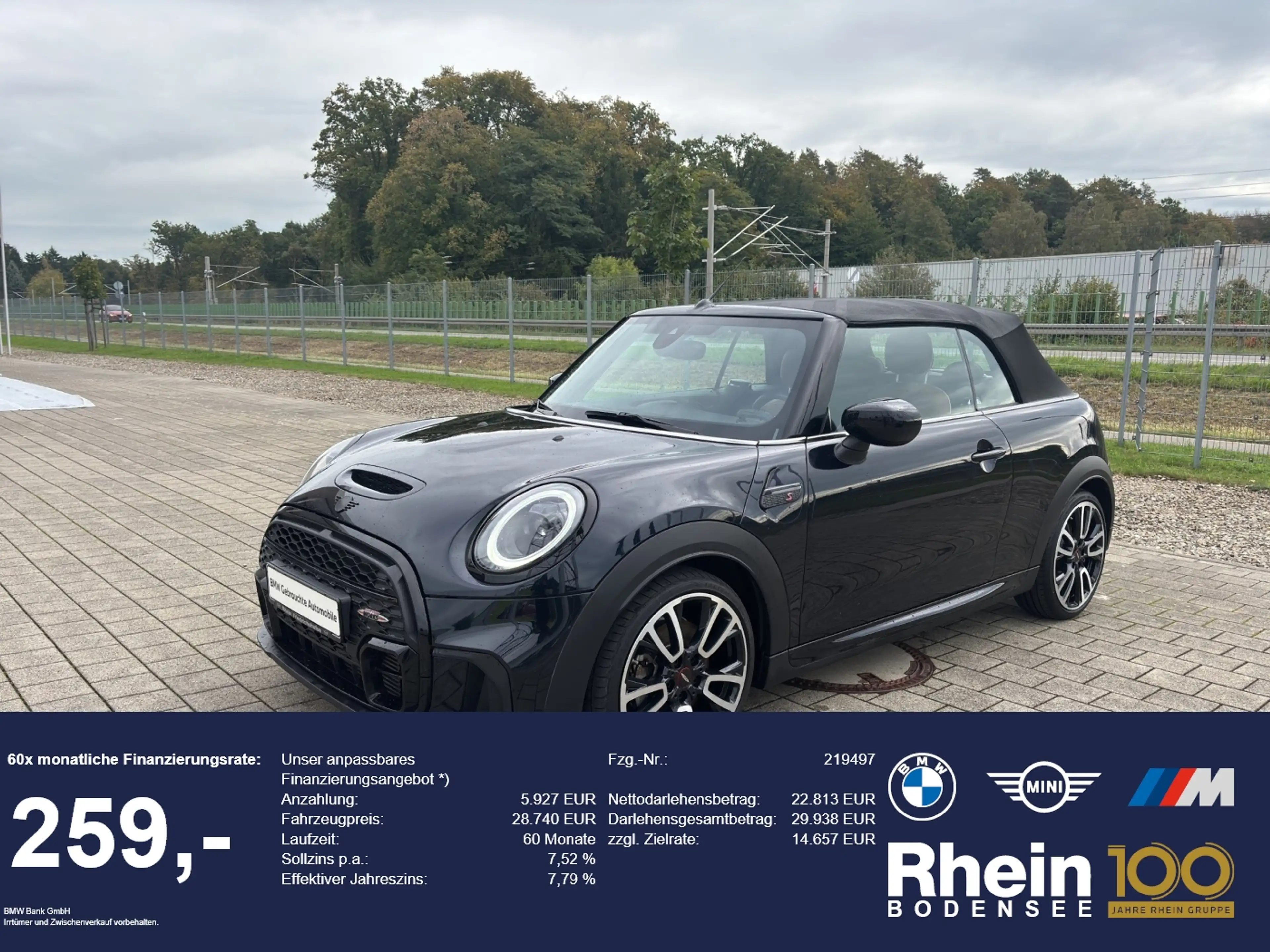 MINI Cooper S Cabrio JCW Trim Komfortzug. DrivingAs.