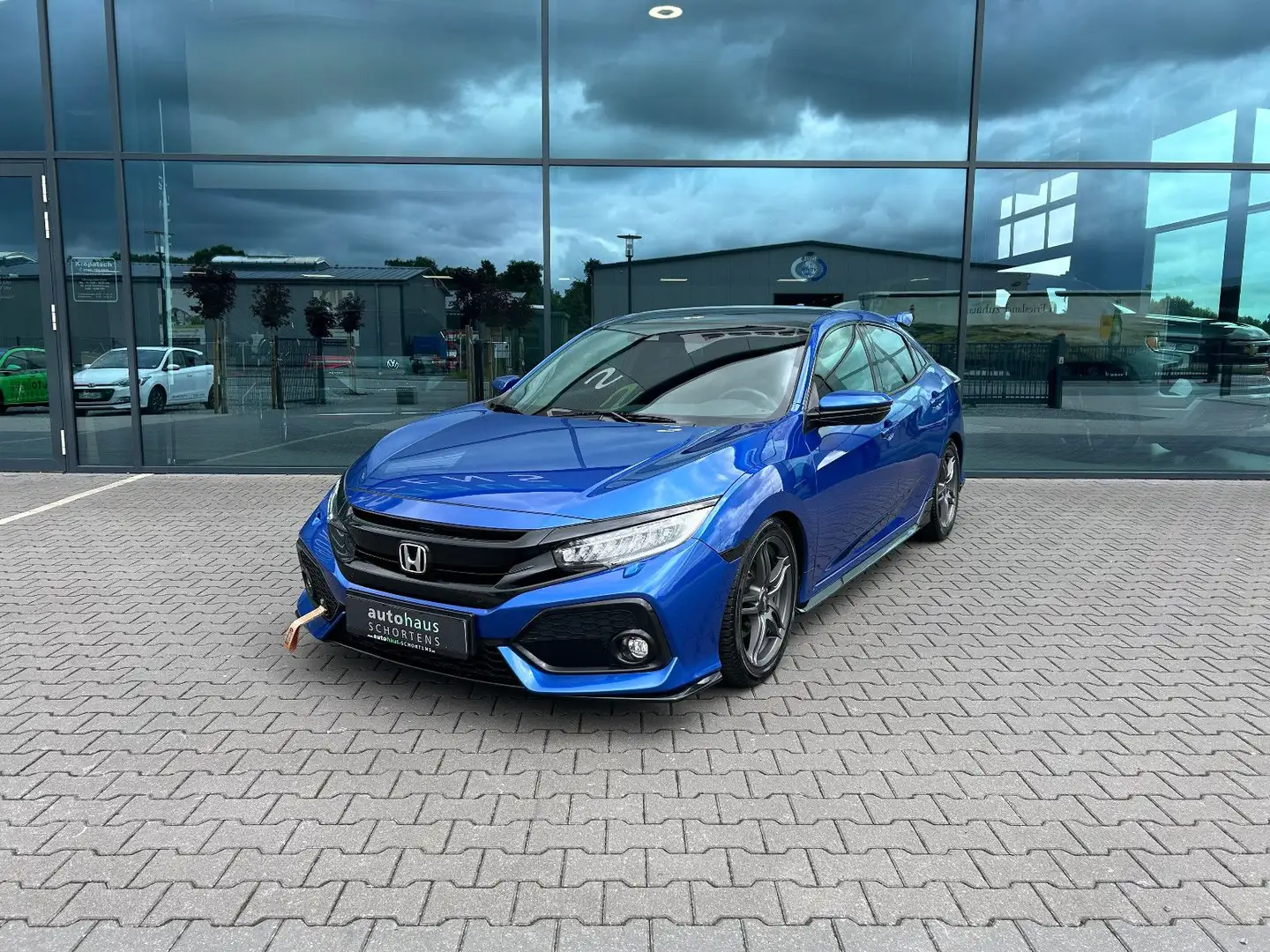 Honda Civic 1.5 Sport Plus CVT LED ACC Pano Kamera 17" Niebieski - 1
