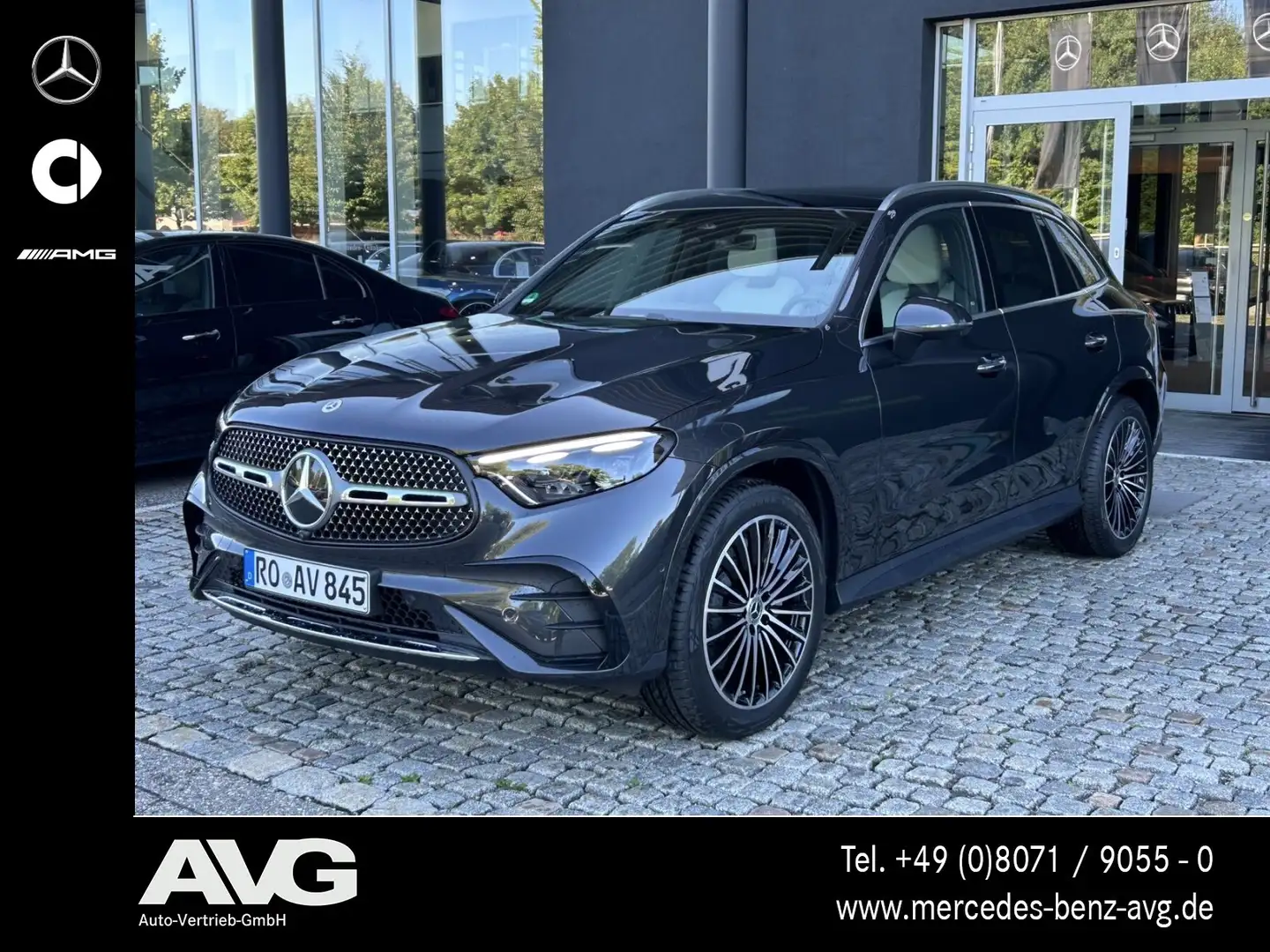 Mercedes-Benz GLC 220 GLC 220 d 4M Edition AMG Pano AHK DIGITAL 360° Grau - 1