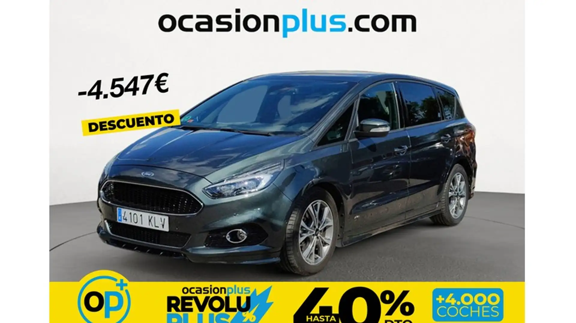 Ford S-Max 2.0TDCi ST-Line Powershift 180 Gris - 1
