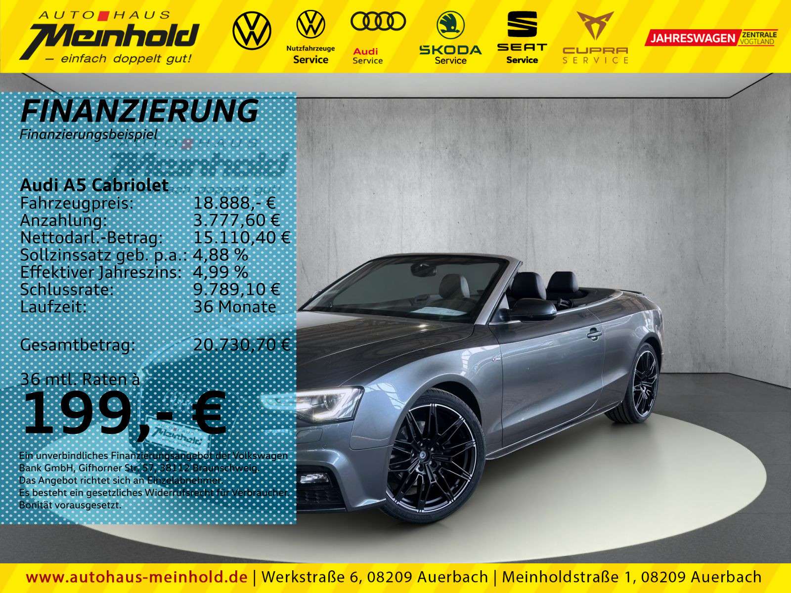Second hand Audi A5 2.0