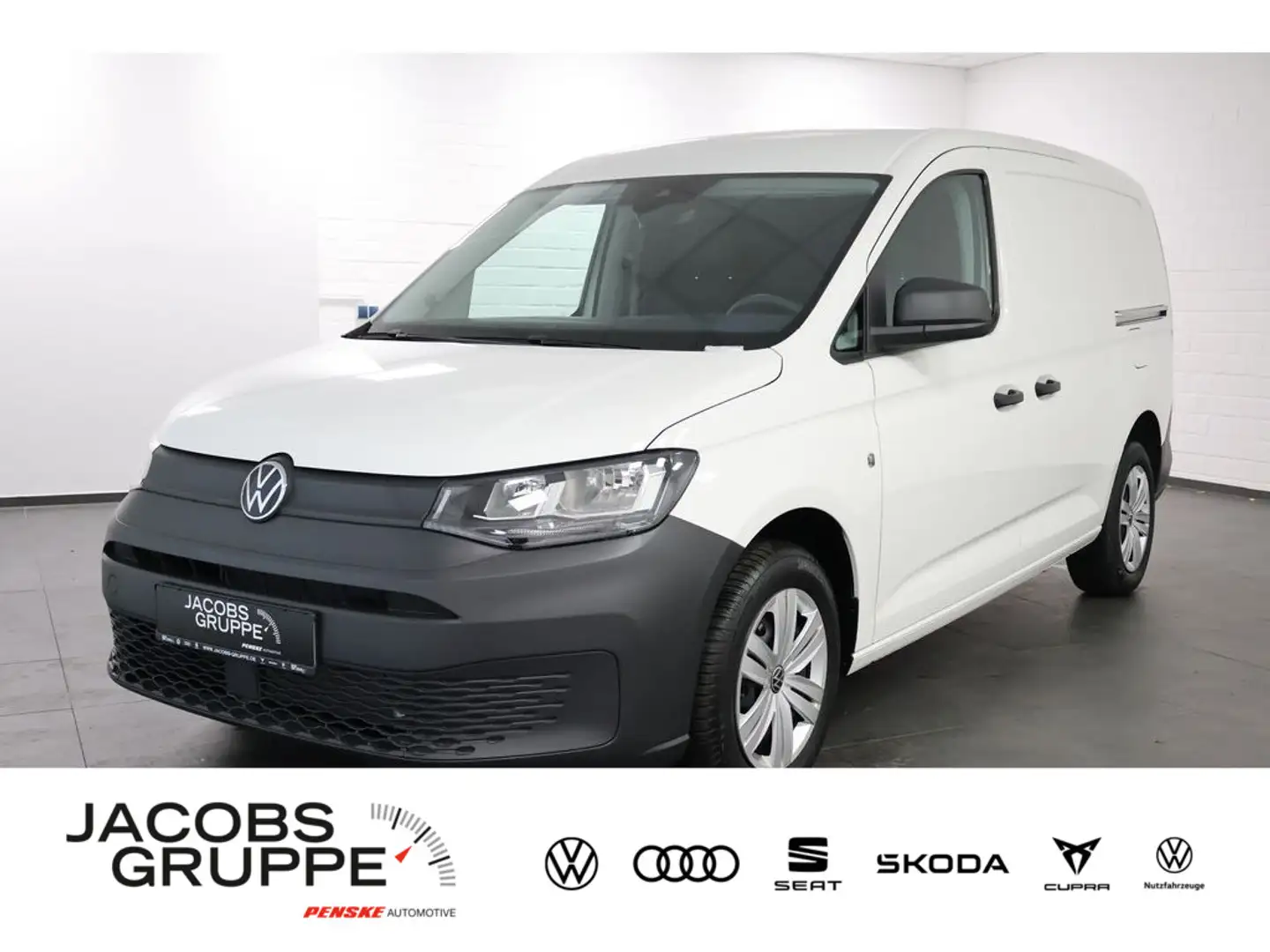 Volkswagen Caddy Cargo Maxi 2.0 TDI Klima,GRA,AHK,PDC Weiß - 1