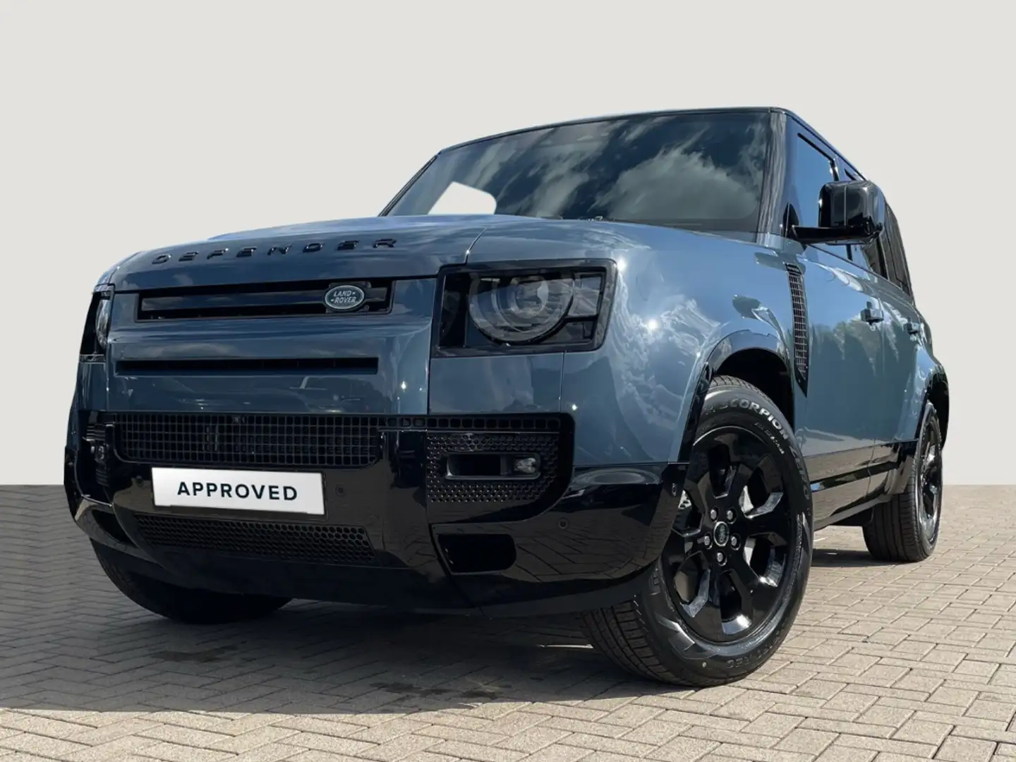 Land Rover Defender 110 X-Dynamic SE 3.0 D300 Mild-Hybrid EU6e Luftfed Blau - 1