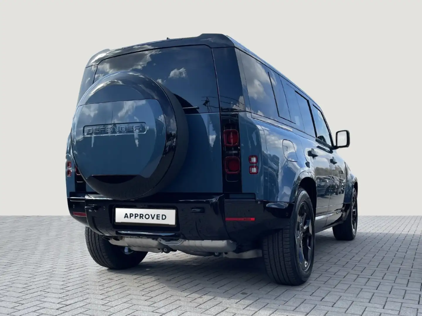 Land Rover Defender 110 X-Dynamic SE 3.0 D300 Mild-Hybrid EU6e Luftfed Blau - 2