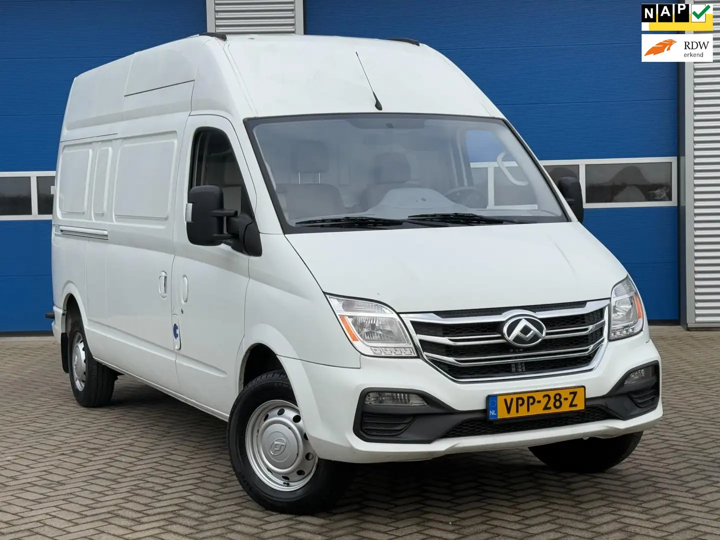 Maxus EV80 100% Elektrische bestelbus SAIC LWB H3L2|Airco|217 Bílá - 1