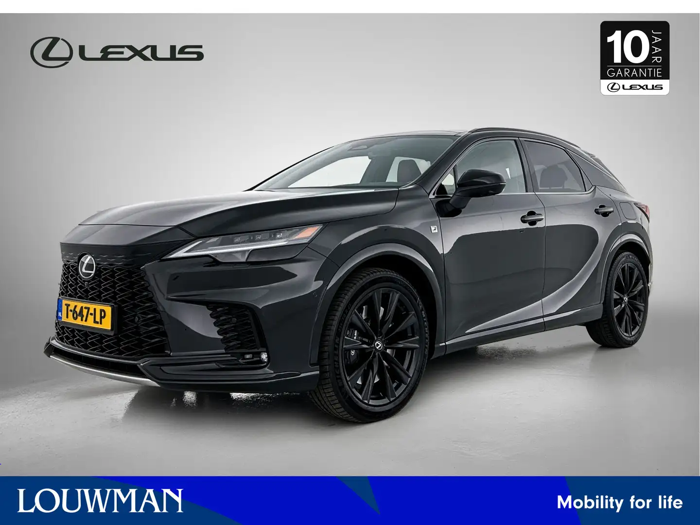 Lexus RX 500h AWD F-Sport Line Zwart - 1