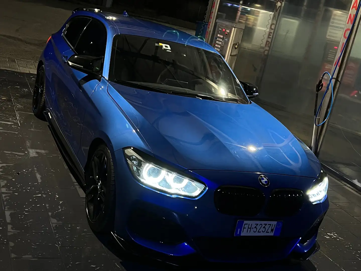 BMW 114 Serie 1 F/20-21 2015 114d Msport 3p Bleu - 1