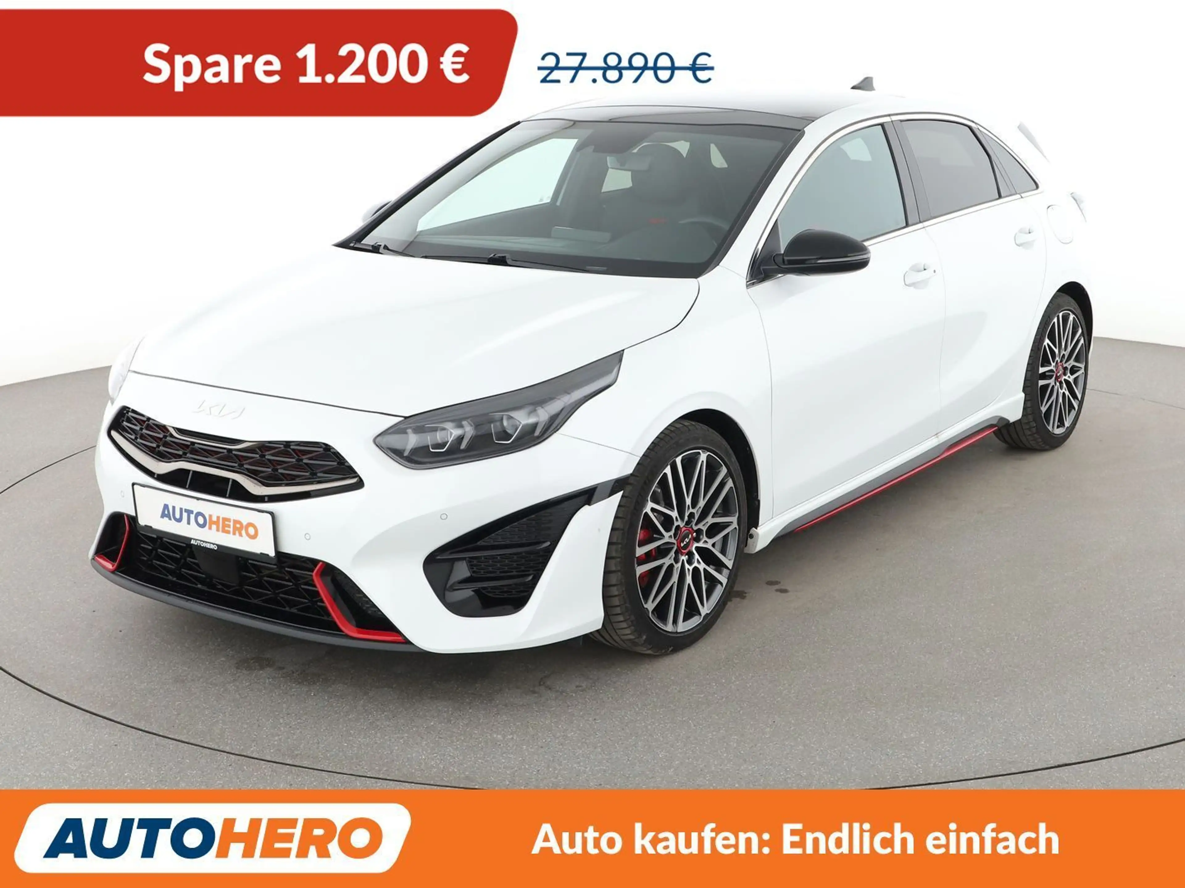Kia Ceed / cee'd 1.6 TGDI GT Aut*NAVI*LED*ACC*CAM*PDC*SHZ*