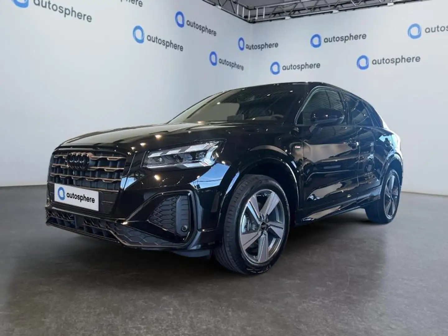 Audi Q2 S line Zwart - 1