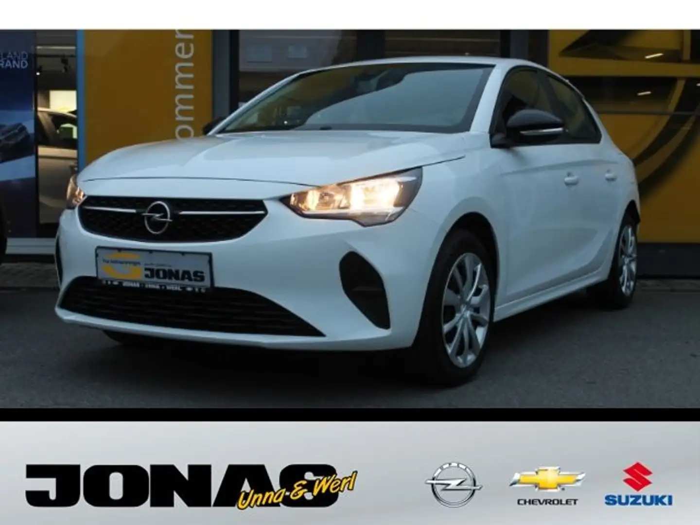 Opel Corsa -e F Edition **ab 0,99%**  RKamera Sitzheiz Weiß - 1