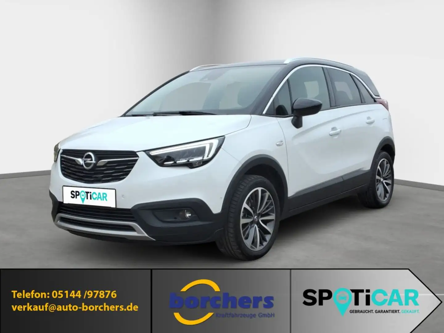 Opel Crossland X 1.2 Start/Stop Automatik Ultimate Weiß - 1