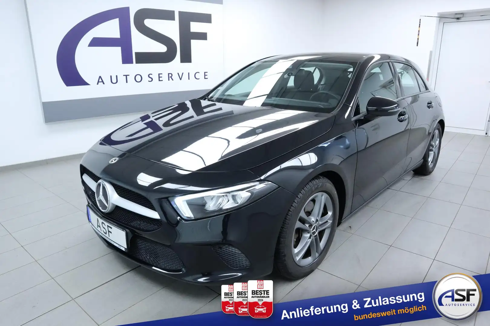 Mercedes-Benz A 250 #LED High Performance #Kamera #Schaltwippen #Sp... Schwarz - 1