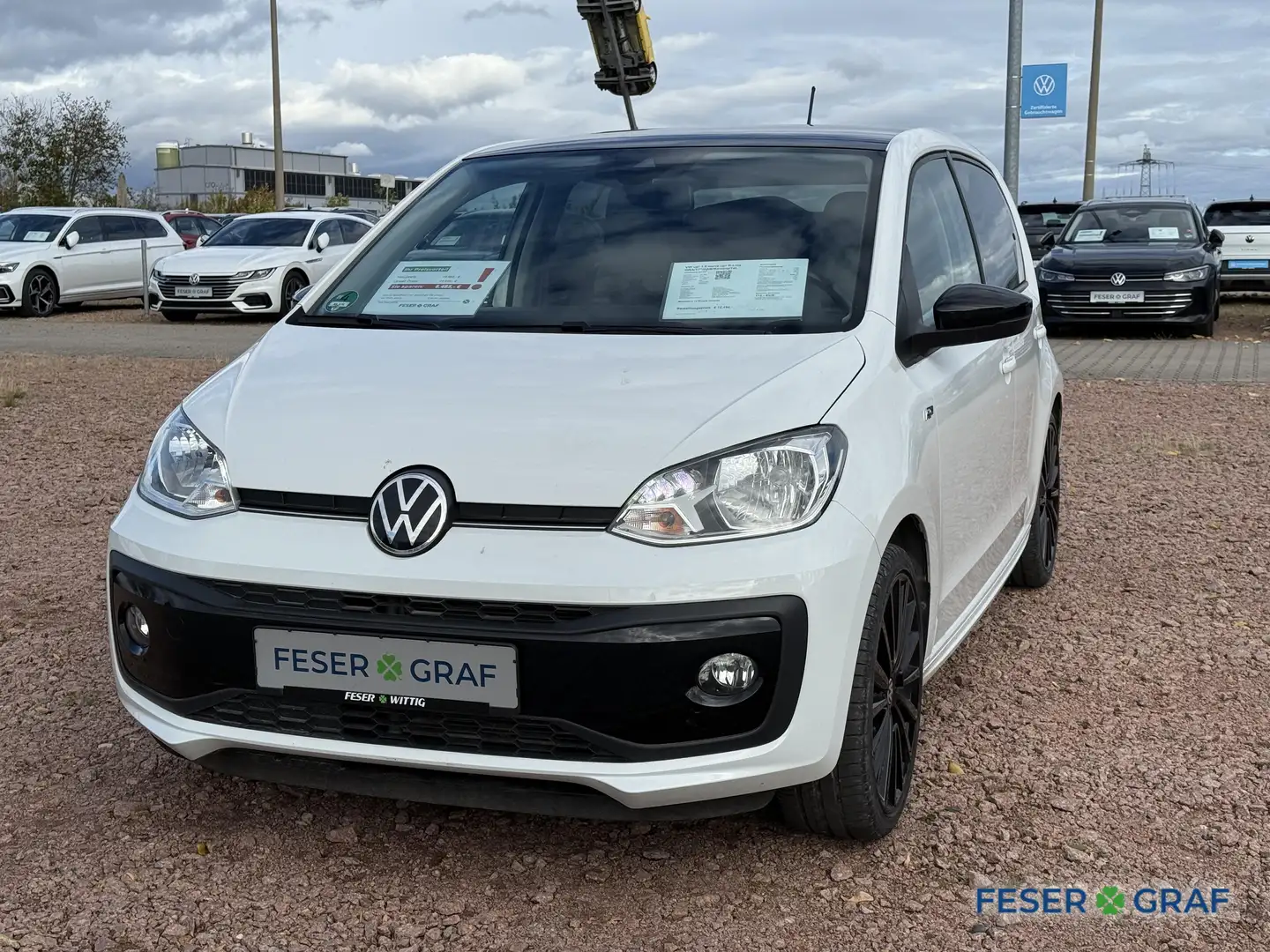 Volkswagen up! 1.0 move up! R-Line GRA/17"/DAB/Kamera/Tel. Blanc - 2