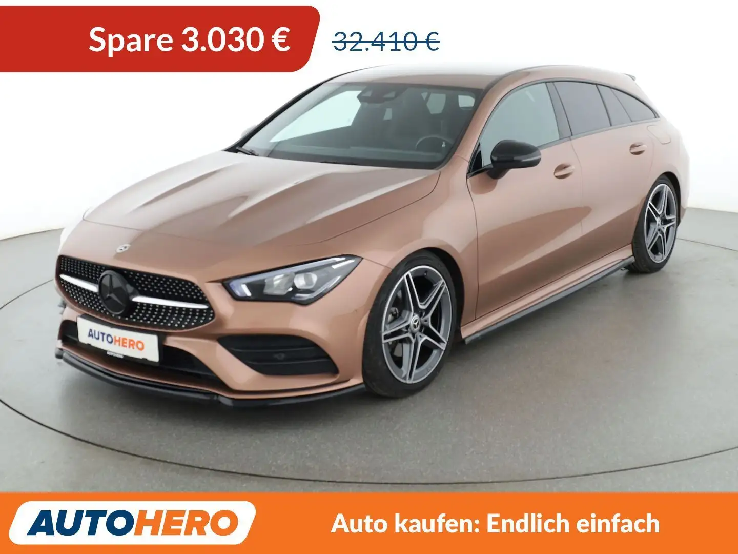 Mercedes-Benz CLA 200 CLA 200 Shooting Brake AMG Line Aut.*NAVI*LED*CAM* Braun - 1