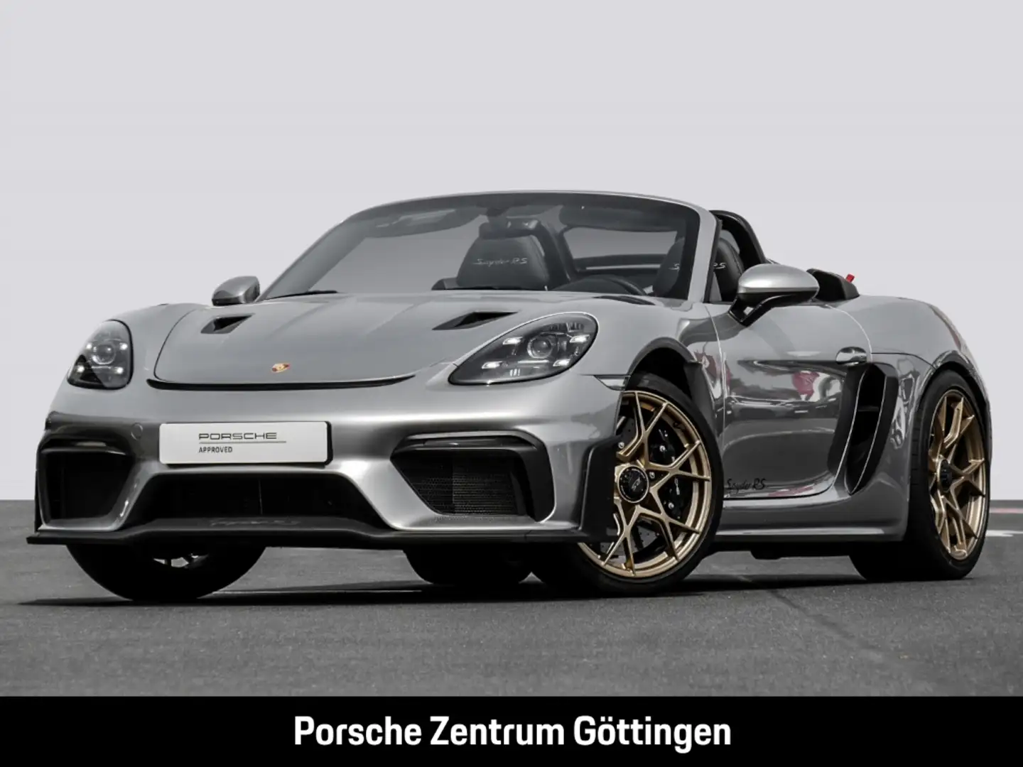 Porsche 718 Spyder RS PCCB Lederpaket Liftsystem-VA BOSE Stříbrná - 1