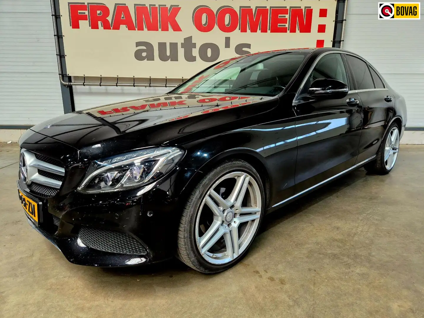 Mercedes-Benz C 180 156PK AMG Sport Edition + LED|Elektrisch schuif/ka Noir - 1