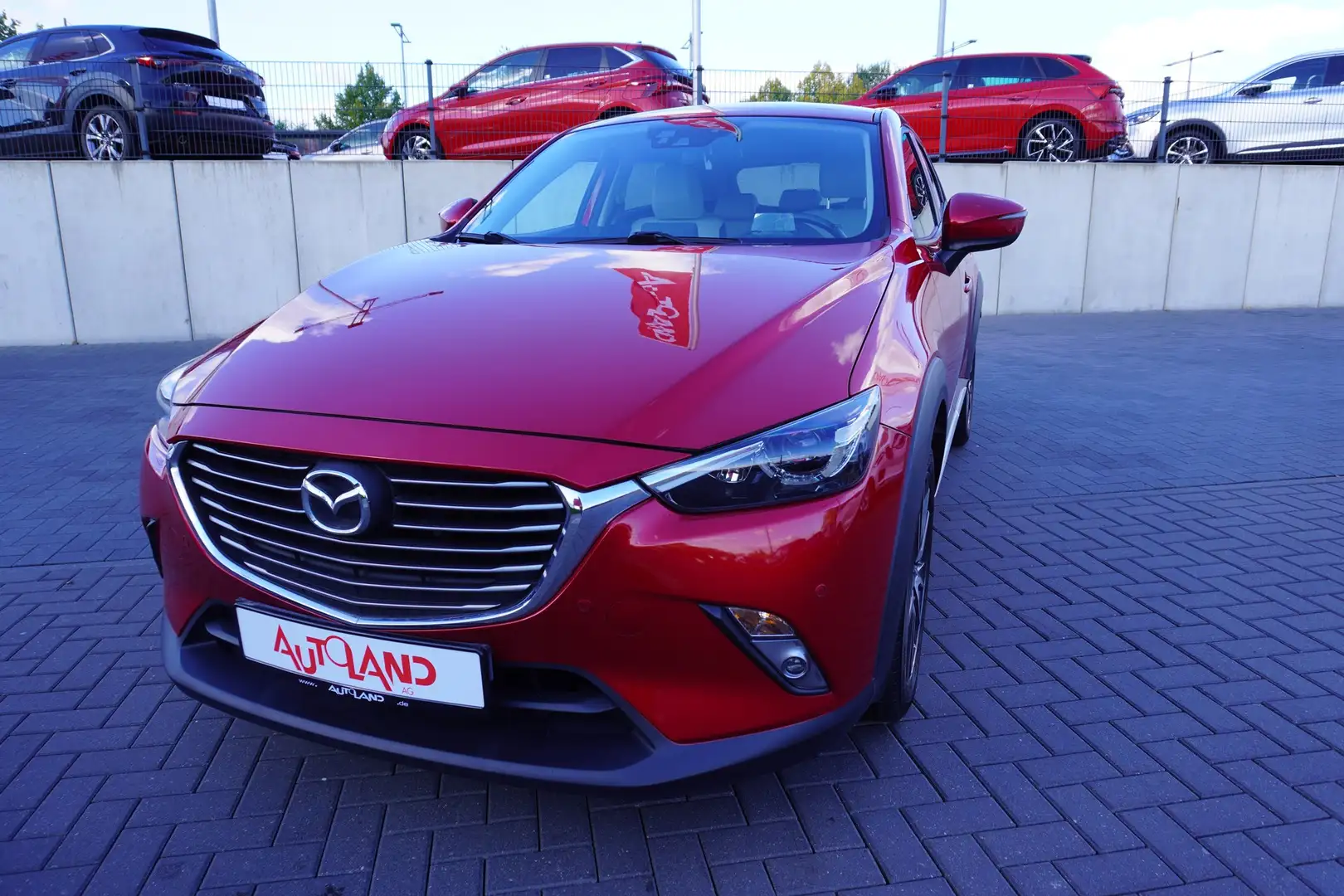 Mazda CX-3 2.0 Sports-Line AWD Head-Up Navi Tempomat Rot - 2