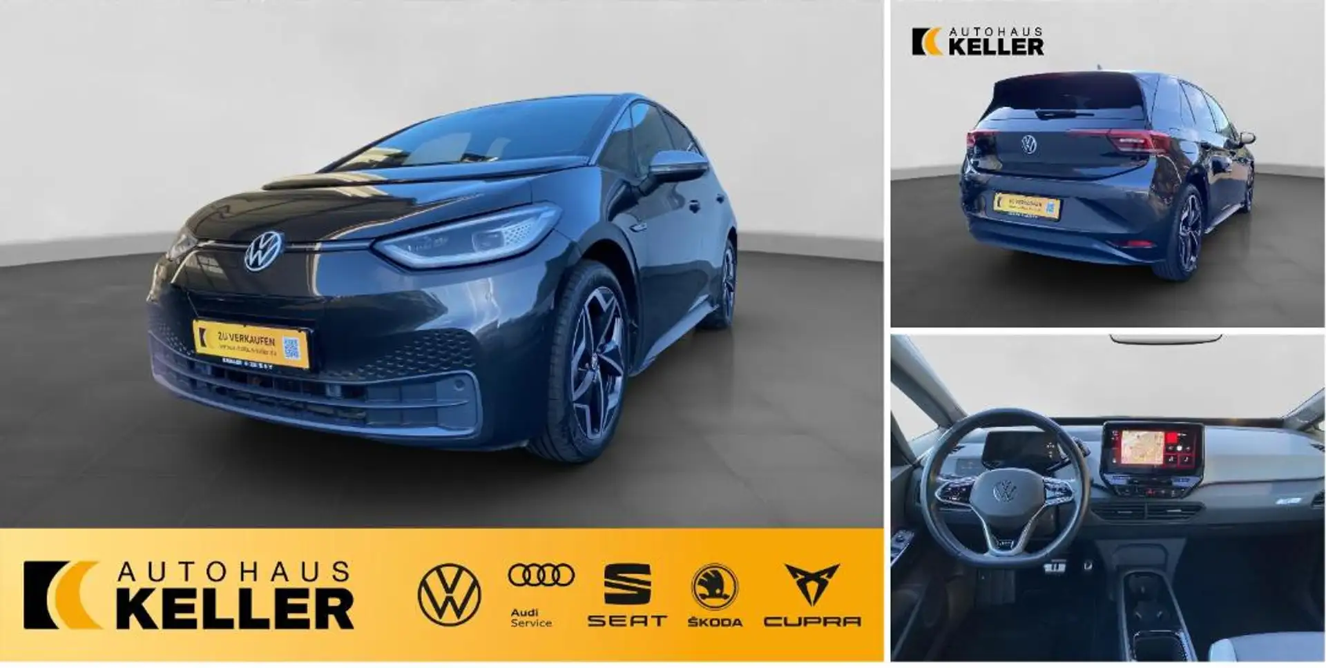Volkswagen ID.3 1st Plus Gris - 1