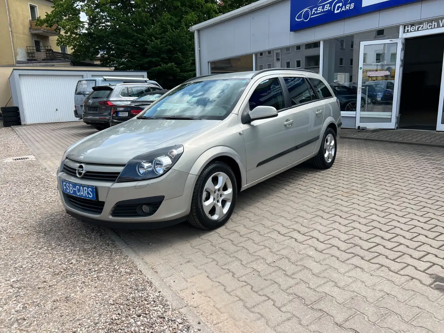 Opel Astra H Caravan Sport Zilver - 2