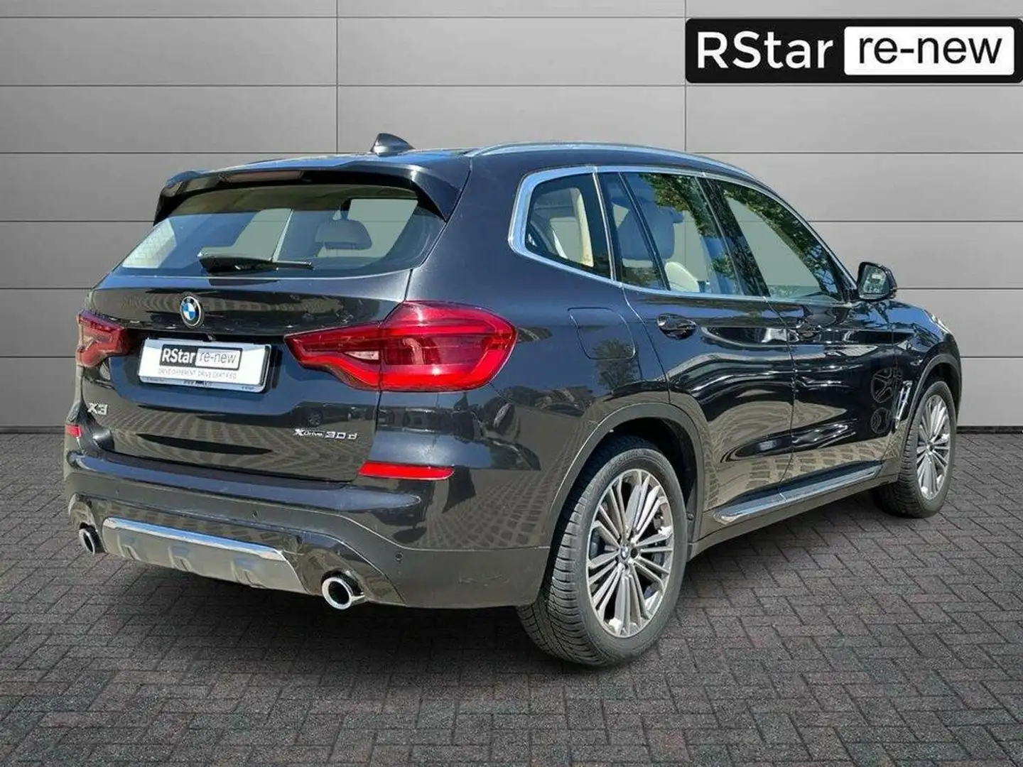 BMW X3 xdrive30d Luxury 249cv auto Gris - 2