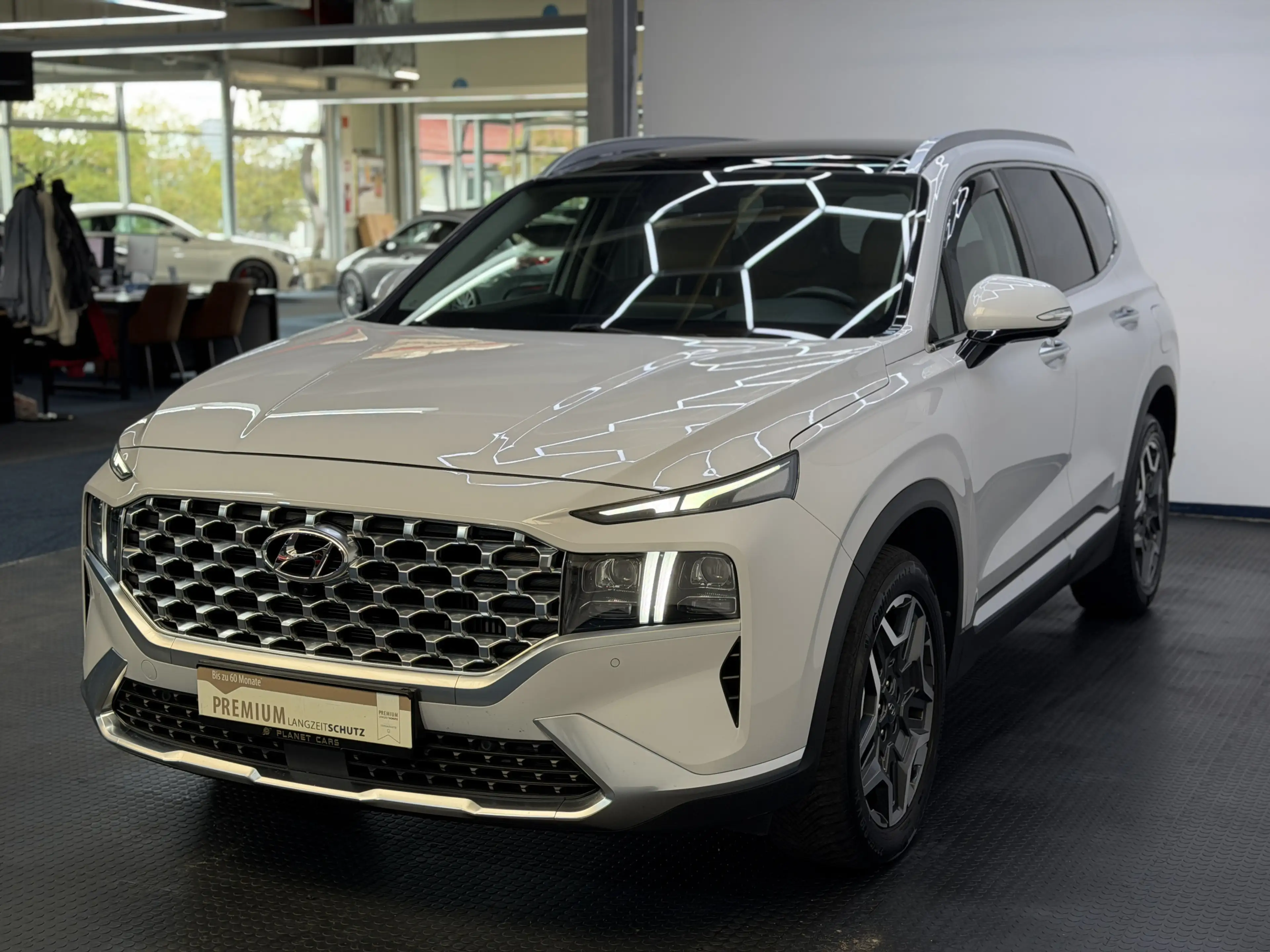 Hyundai SANTA FE Prime Hybrid 4WD|1.Hand|VOLL|5JGarantie — photo 4