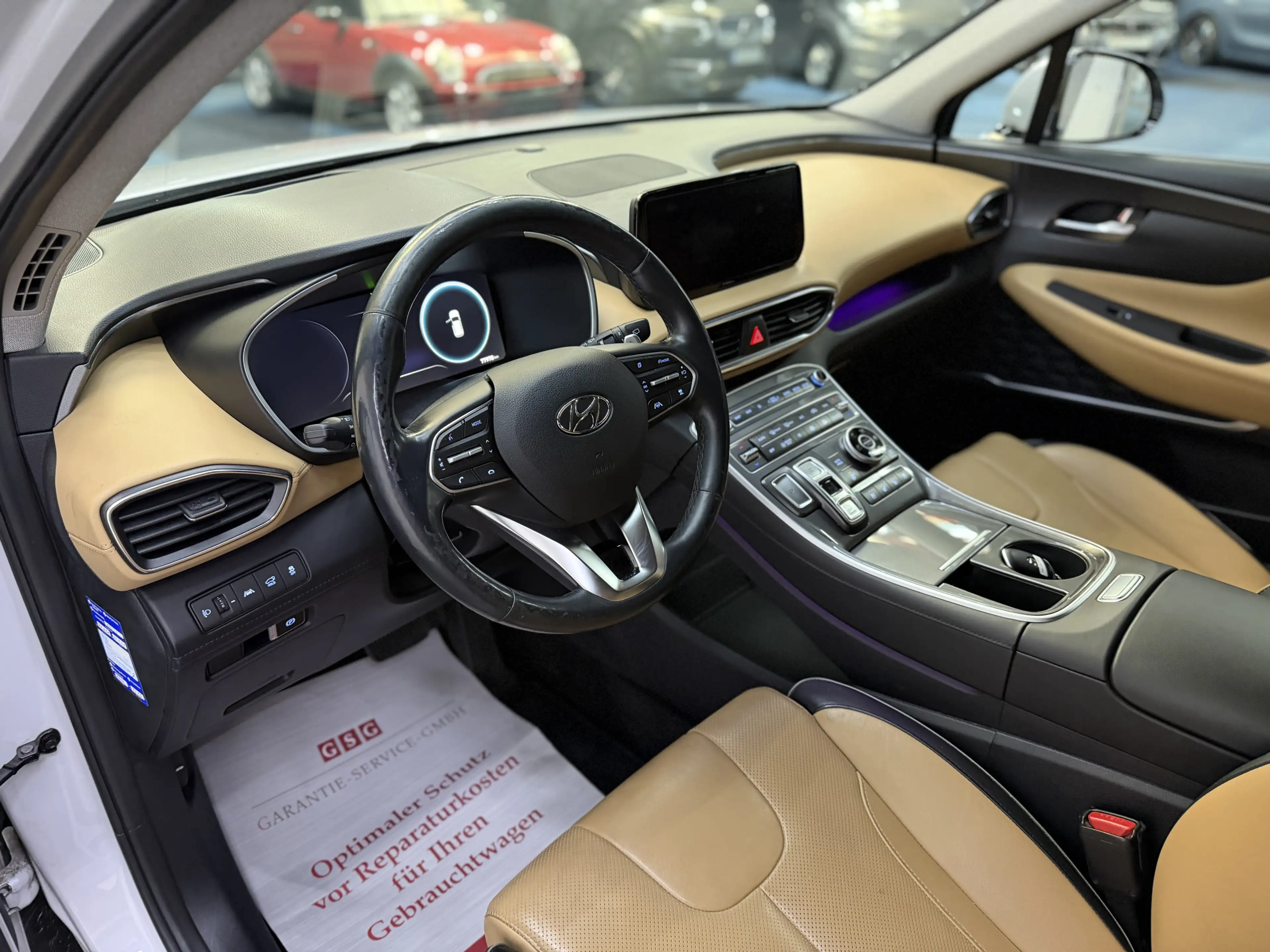 Hyundai SANTA FE Prime Hybrid 4WD|1.Hand|VOLL|5JGarantie — photo 15