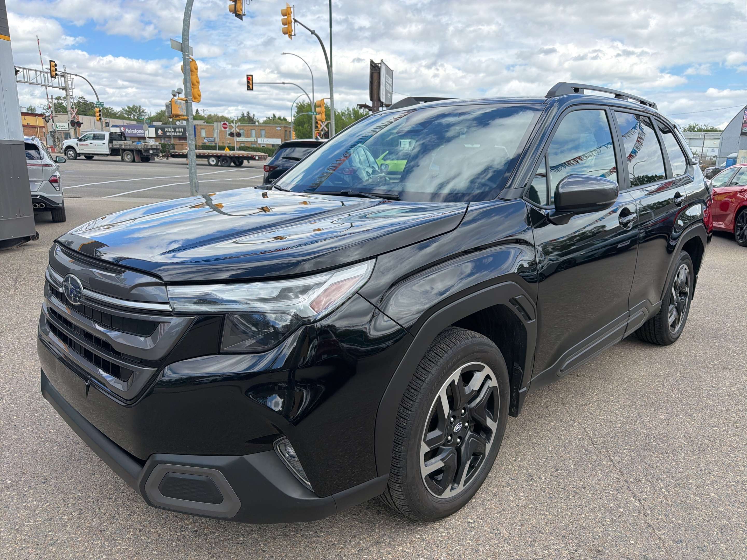 Black 2025 Subaru Forester SUV / Crossover All-Wheel Drive Automatic