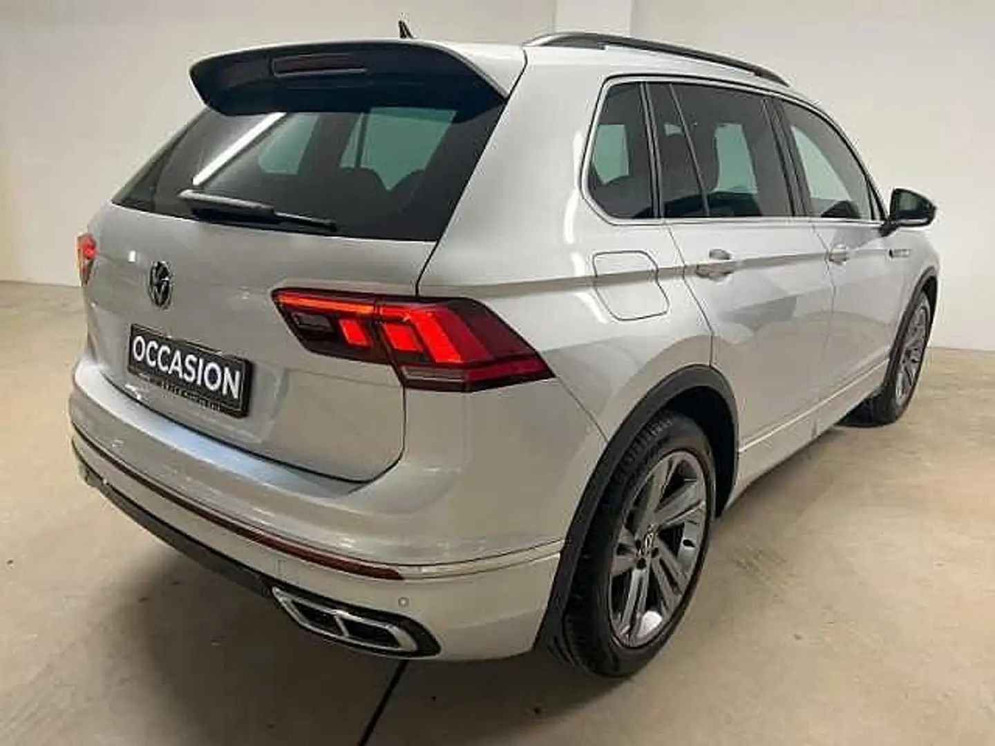 Volkswagen Tiguan DIESEL - 2021 2.0 TDI SCR R-Line DSG Gris - 2