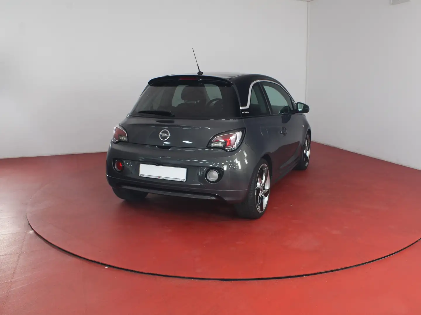 Opel Adam 1.0 Turbo Slam ecoFlex TÜV bis 11.2026 Radio Blue Grau - 2