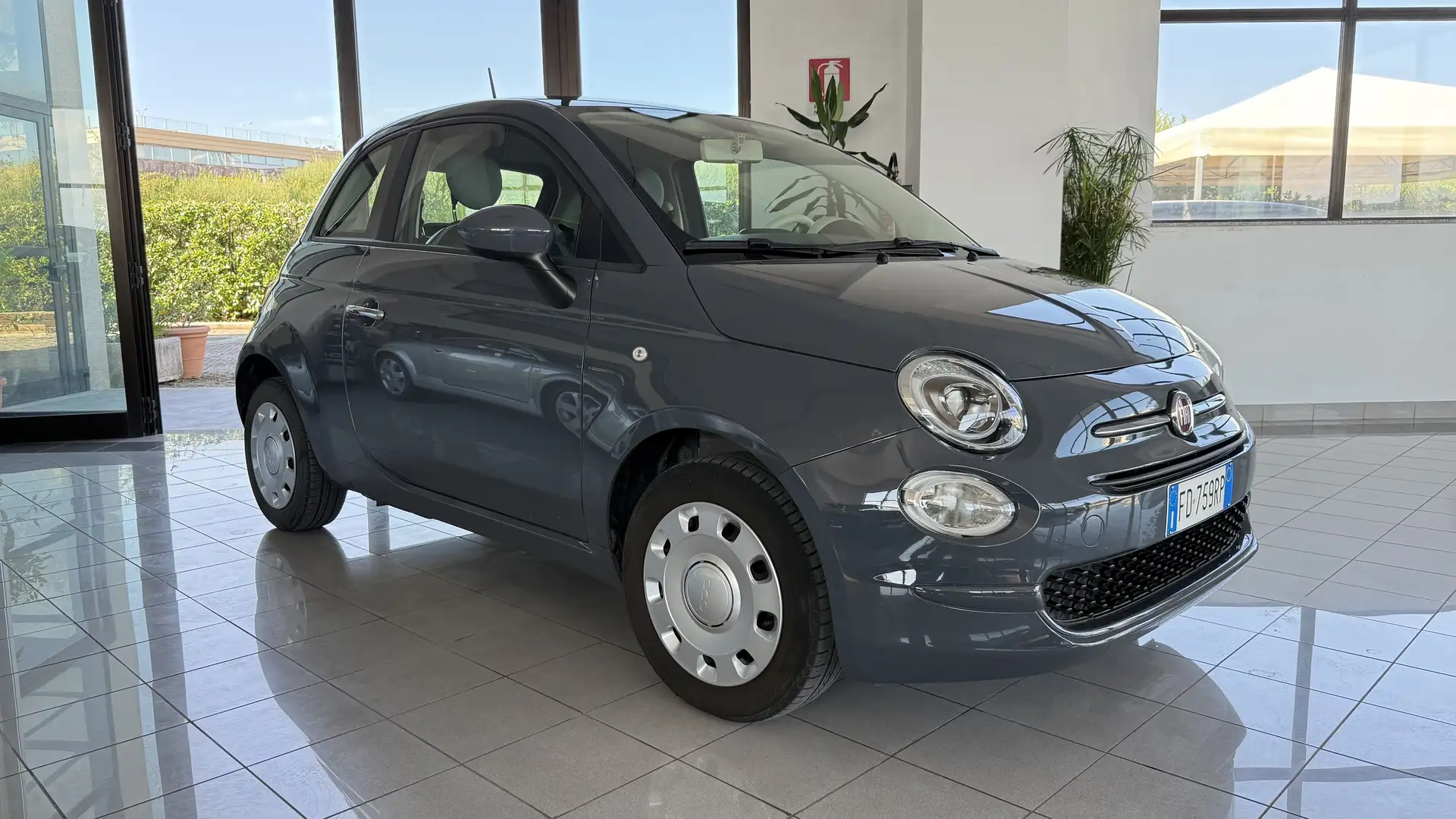 Fiat 500 500 III 2015 1.2 Pop 69cv dualogic Ok NeoPatentati Gris - 1
