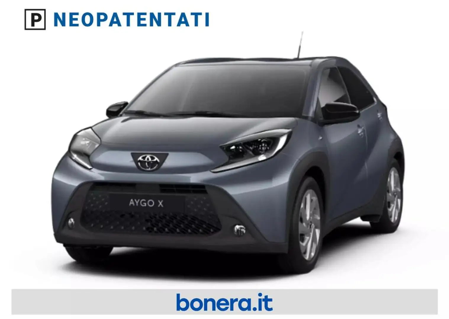 Toyota Aygo X 1.0 Active 72cv Grigio - 1