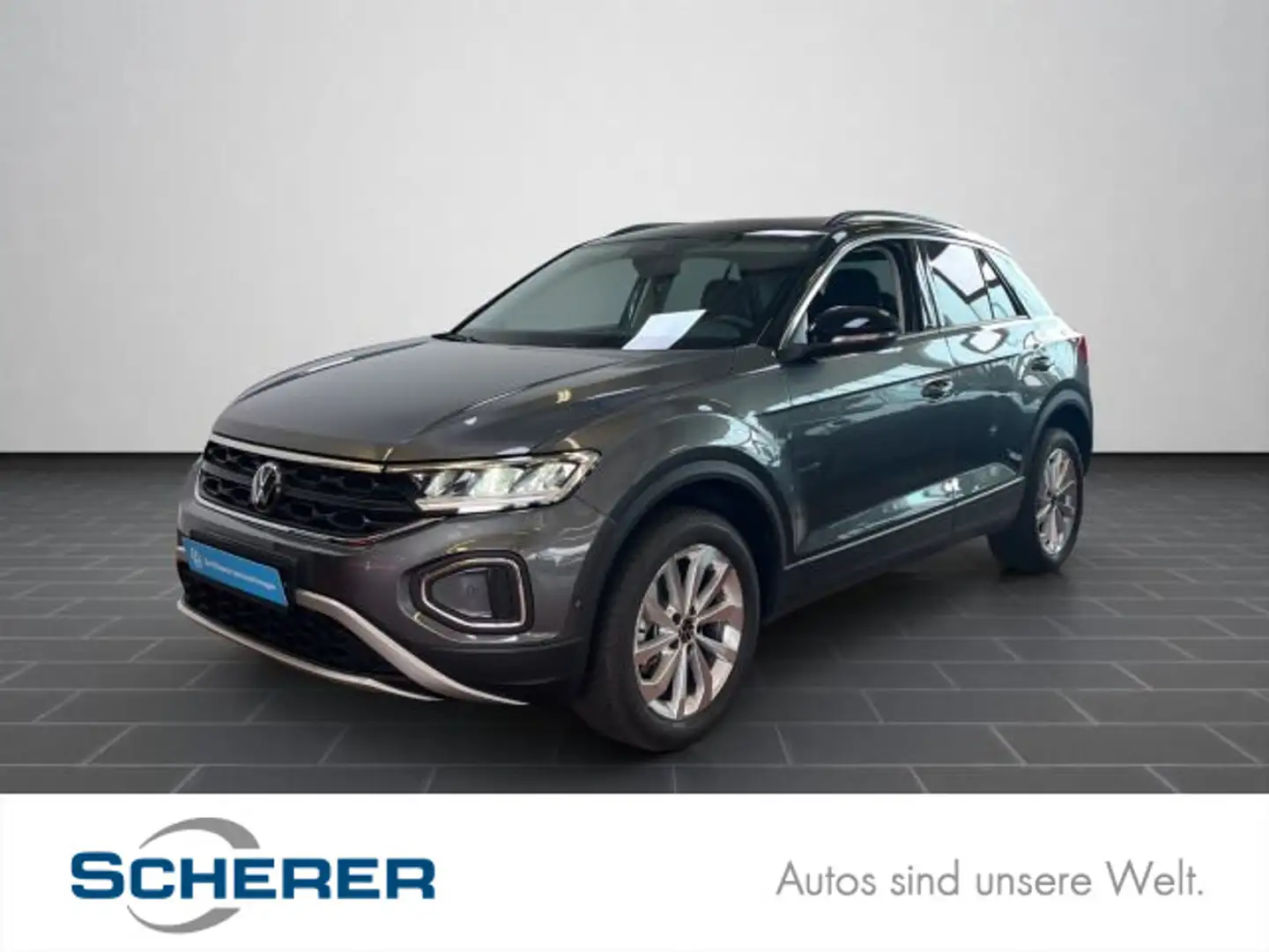 Volkswagen T-Roc 1,5 TSI DSG Life Gris - 1